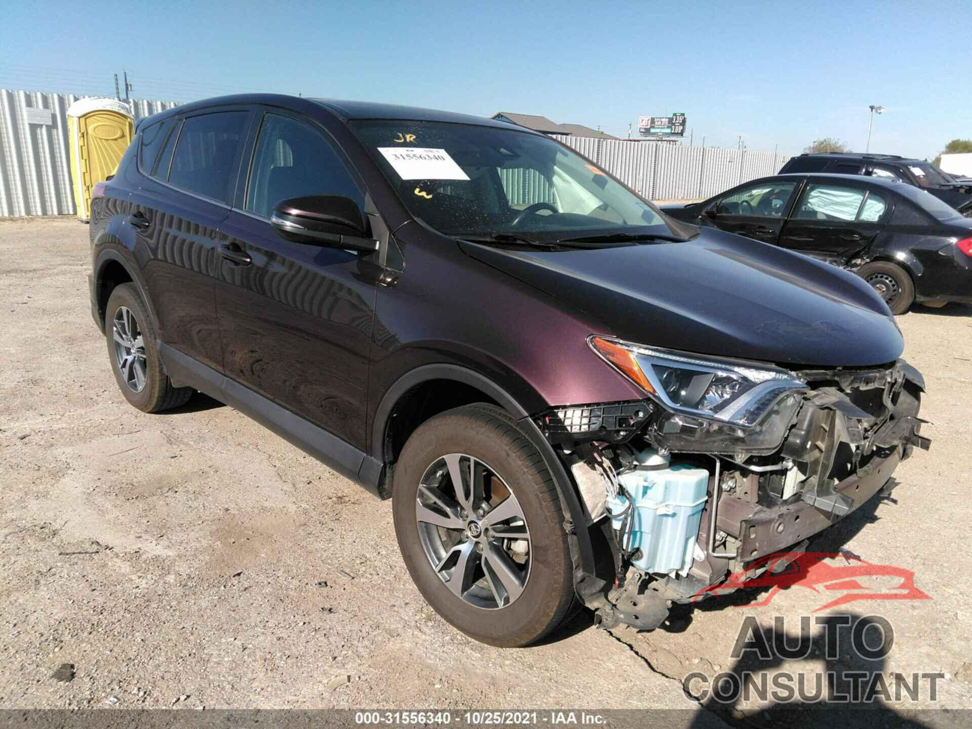 TOYOTA RAV4 2018 - 2T3WFREV3JW468996