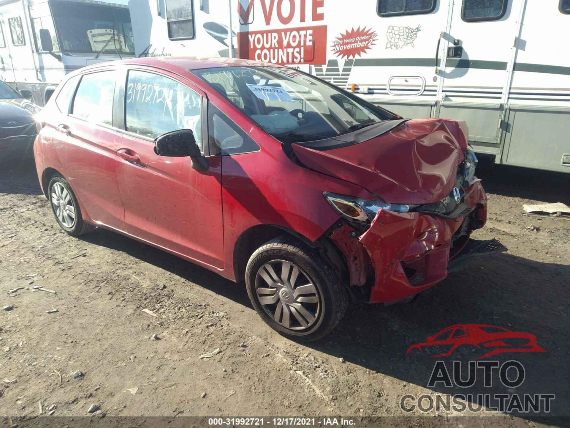 HONDA FIT 2016 - JHMGK5H57GX026410