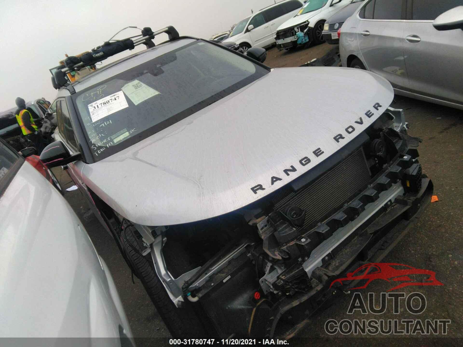 LAND ROVER RANGE ROVER VELAR 2019 - SALYB2EX5KA785779