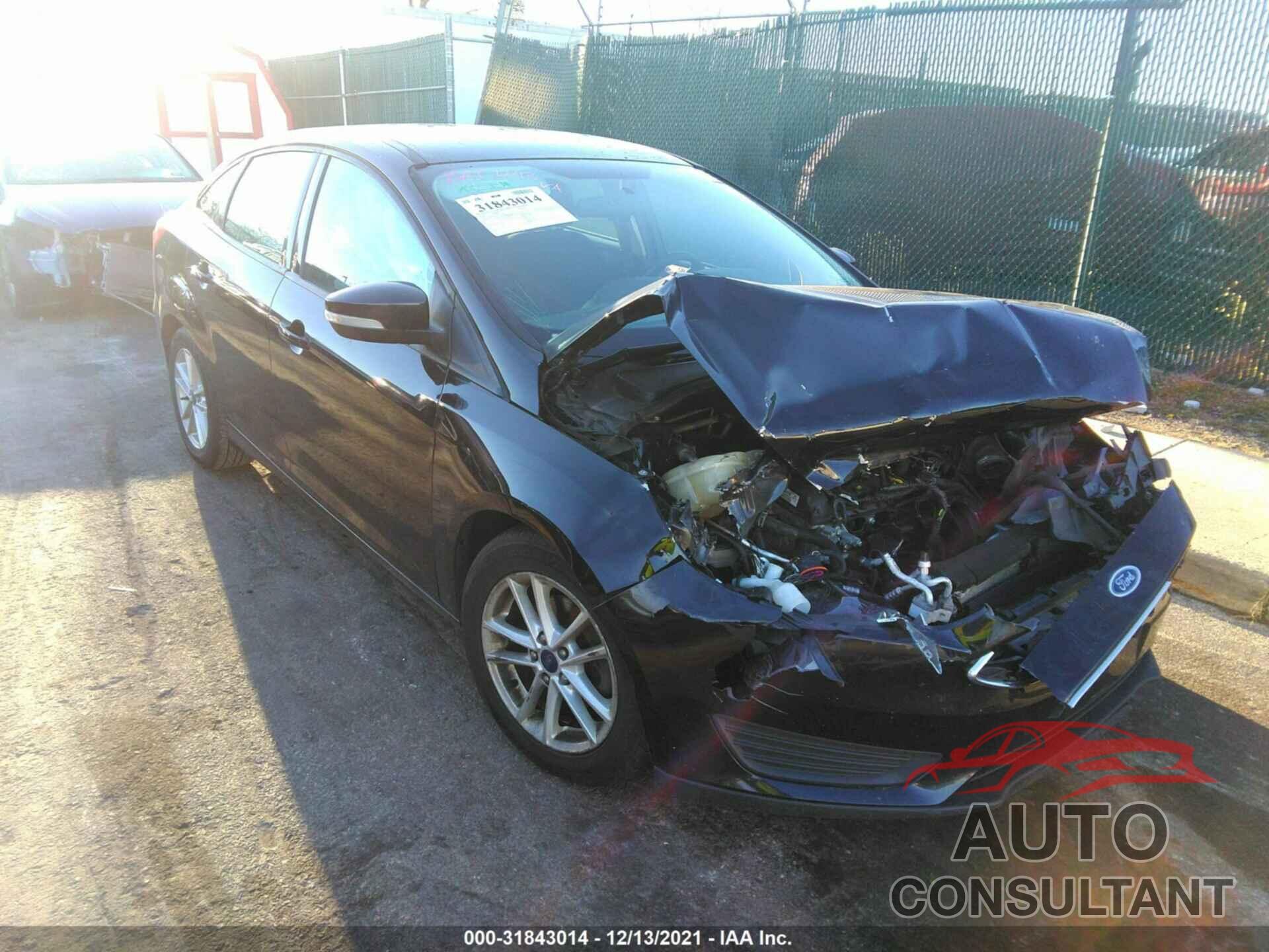FORD FOCUS 2016 - 1FADP3F27GL381299