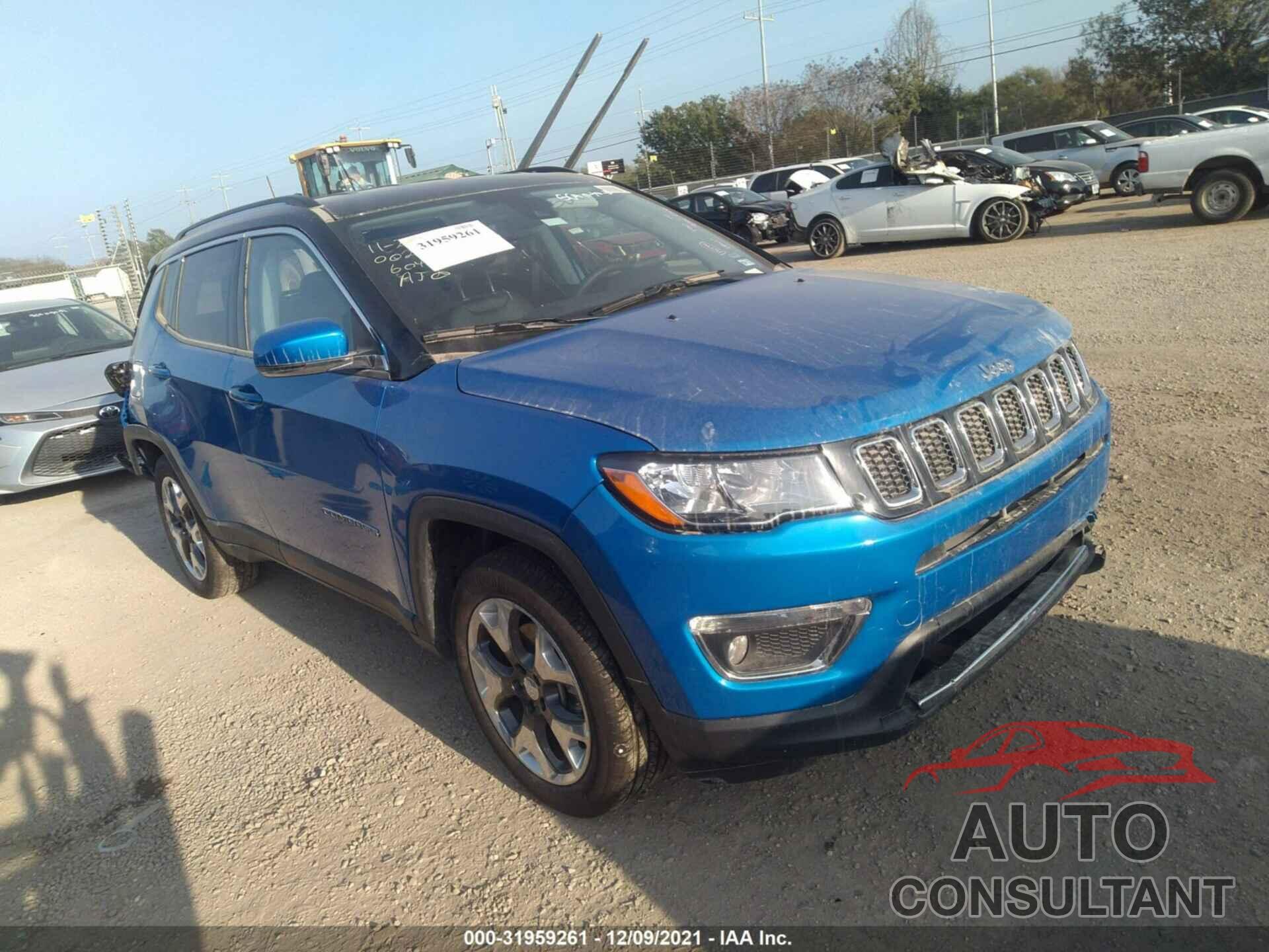 JEEP COMPASS 2021 - 3C4NJDCB3MT604352