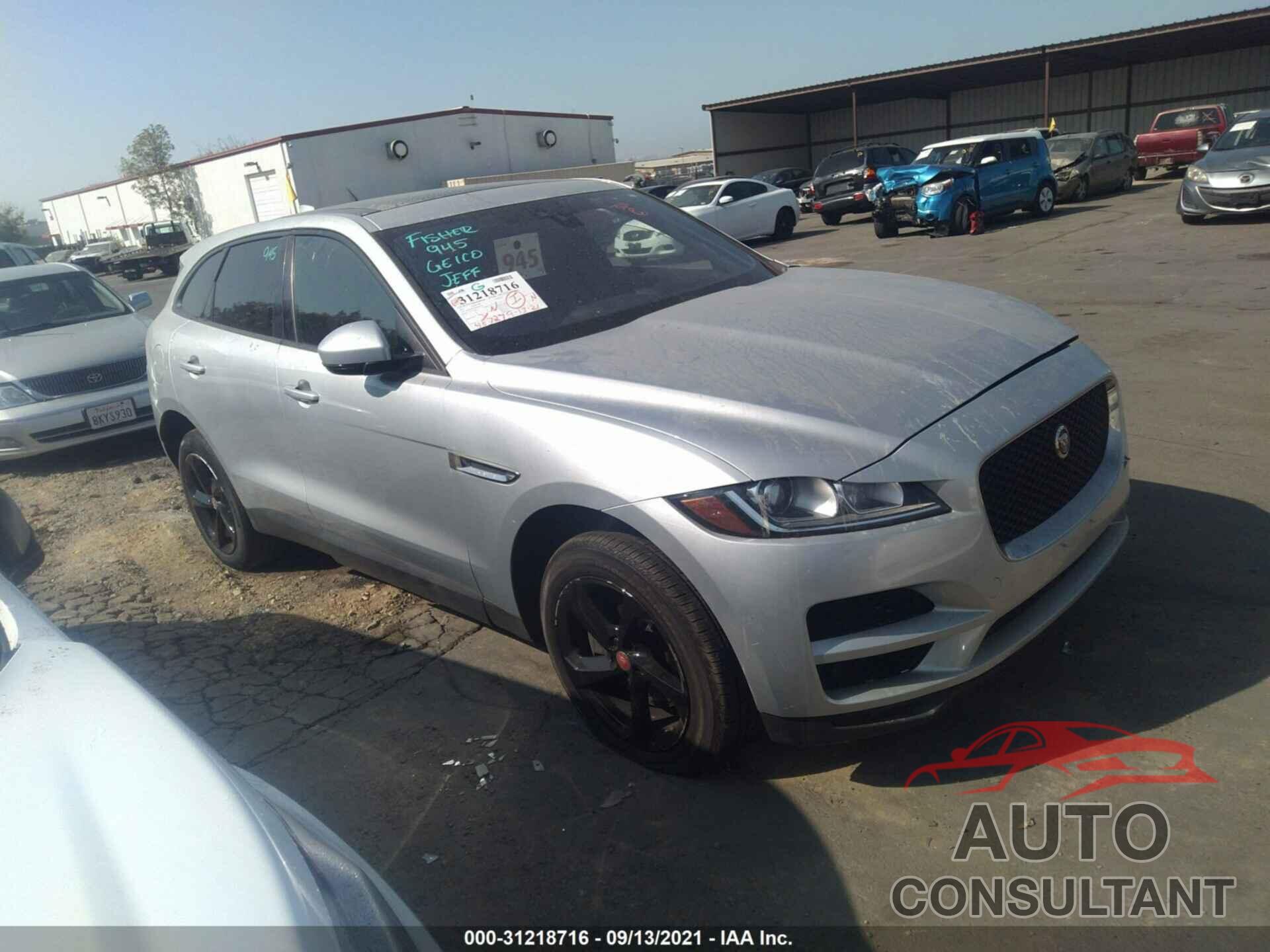 JAGUAR F-PACE 2017 - SADCJ2BV6HA885135