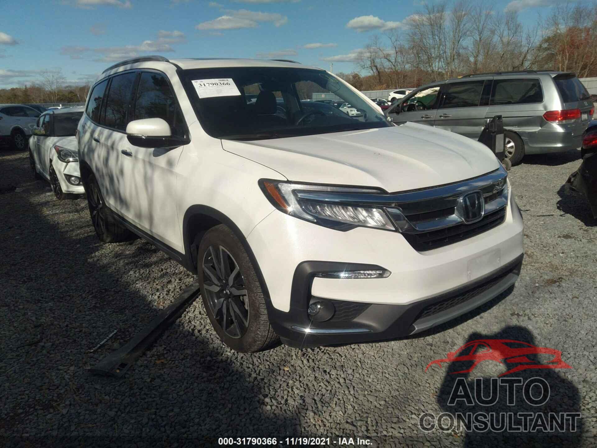 HONDA PILOT 2021 - 5FNYF6H04MB033213