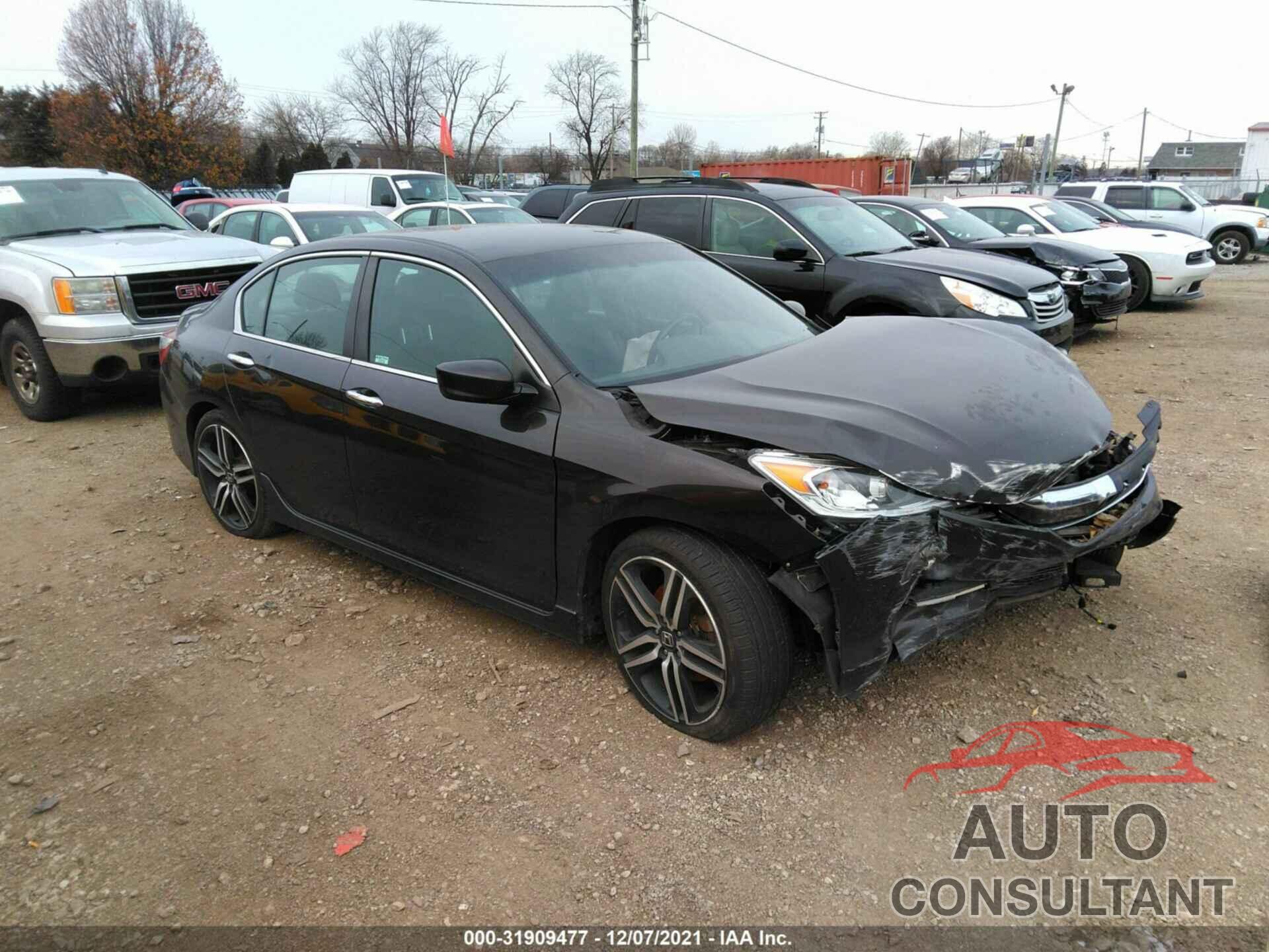 HONDA ACCORD SEDAN 2016 - 1HGCR2F50GA214977