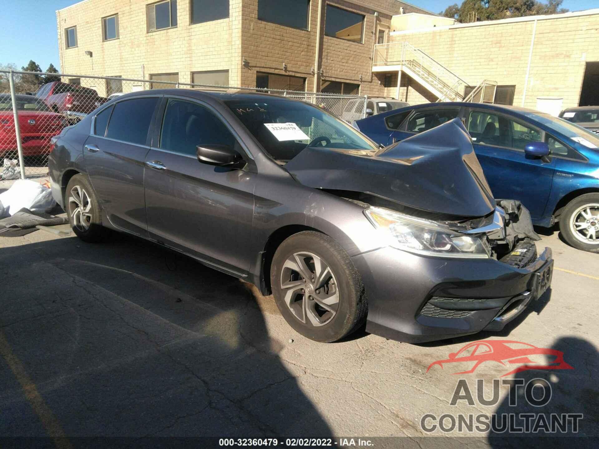 HONDA ACCORD SEDAN 2016 - 1HGCR2F32GA059671