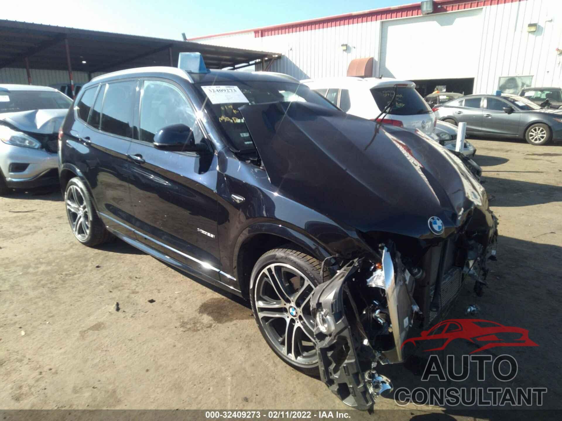 BMW X3 2016 - 5UXWX9C54G0D88041