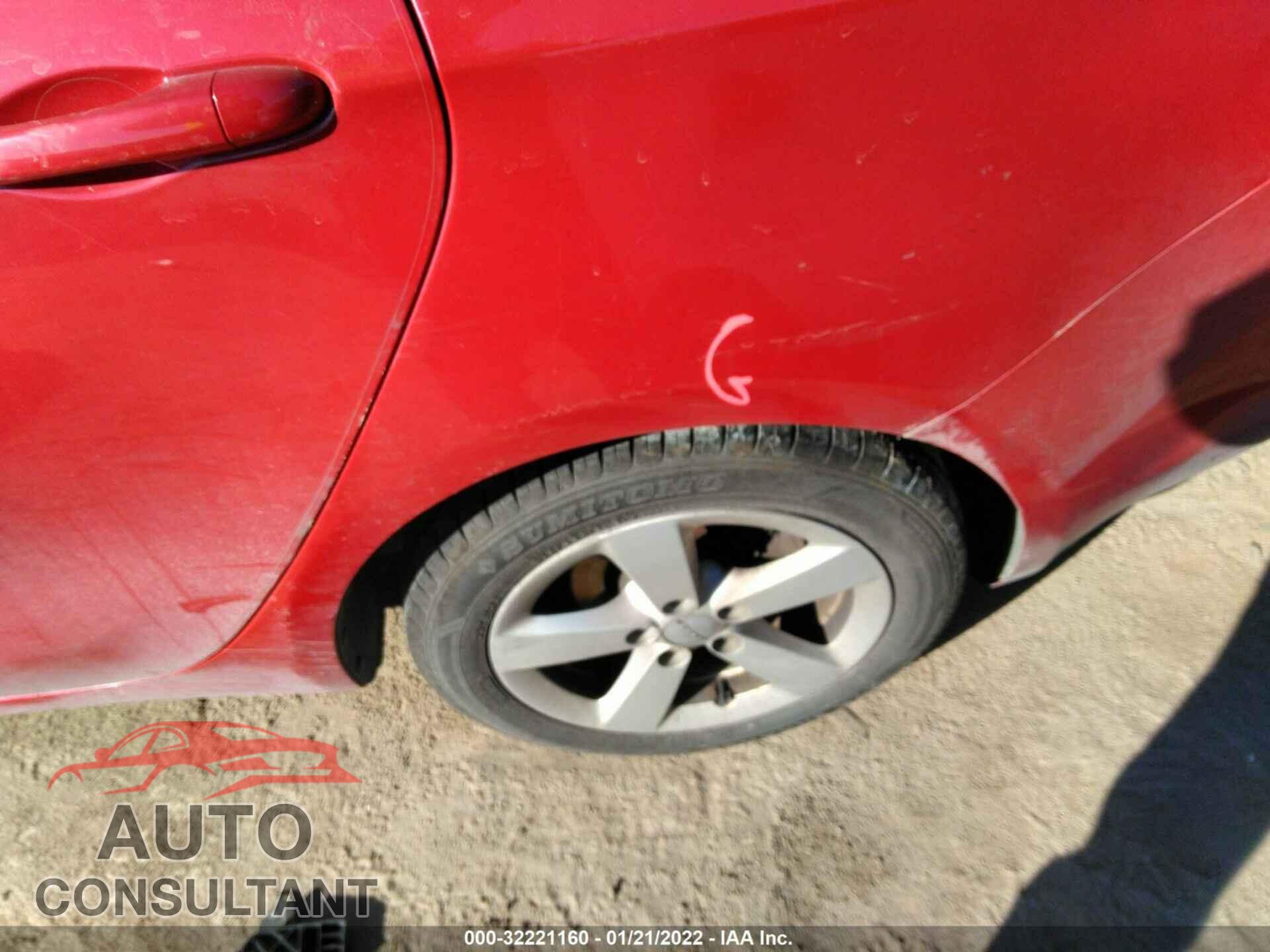 DODGE DART 2016 - 1C3CDFFA2GD801833