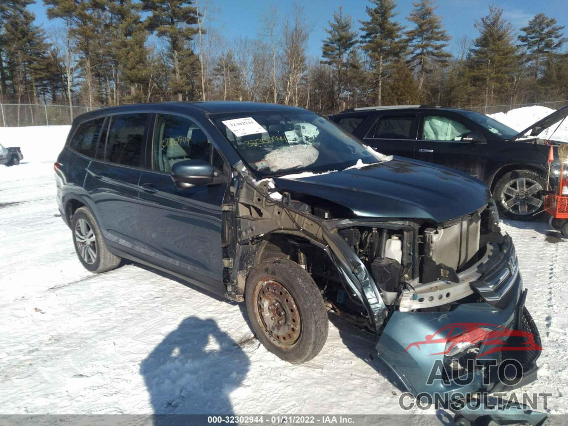 HONDA PILOT 2016 - 5FNYF6H53GB017343