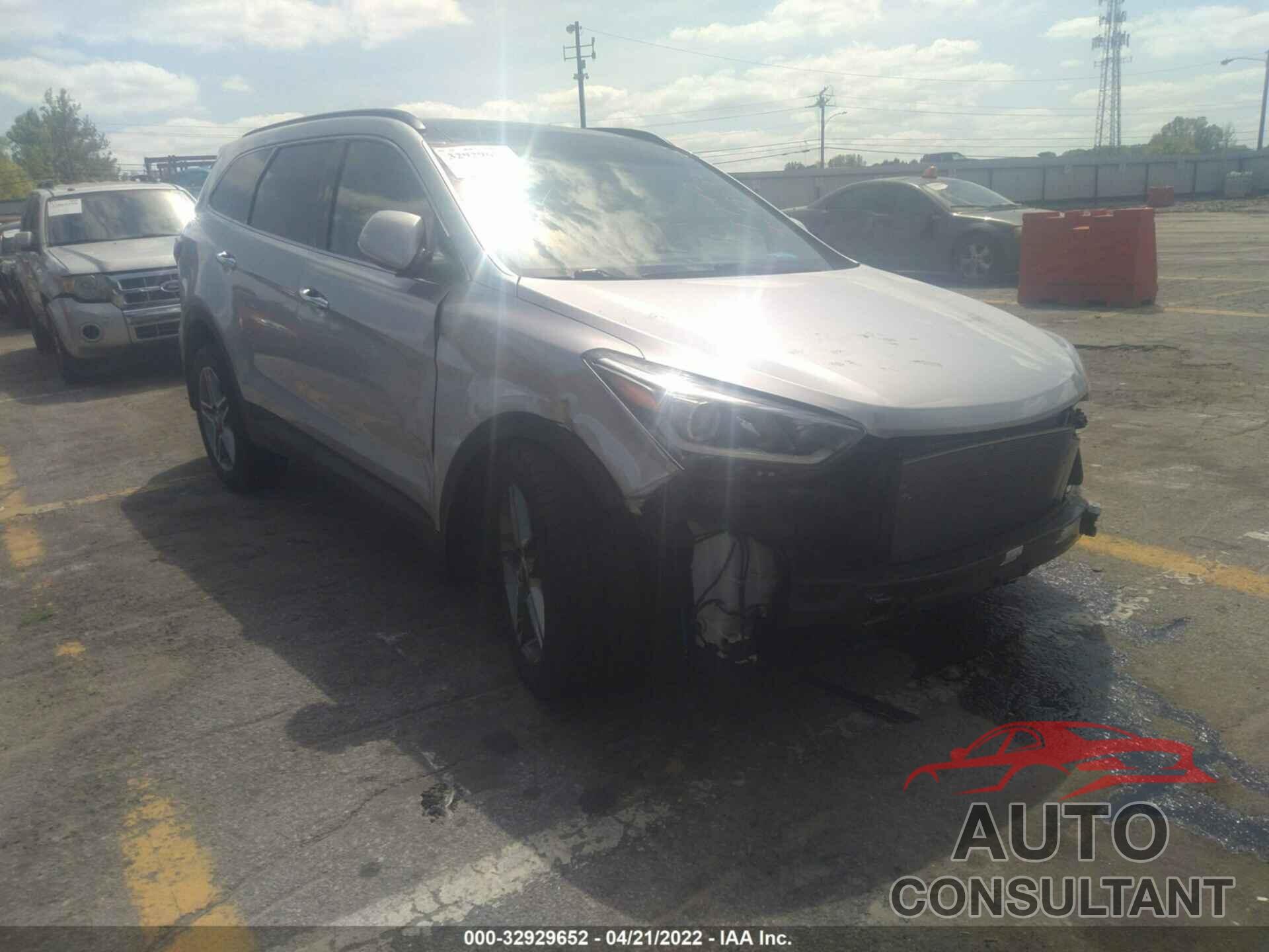 HYUNDAI SANTA FE 2017 - KM8SR4HF4HU209742