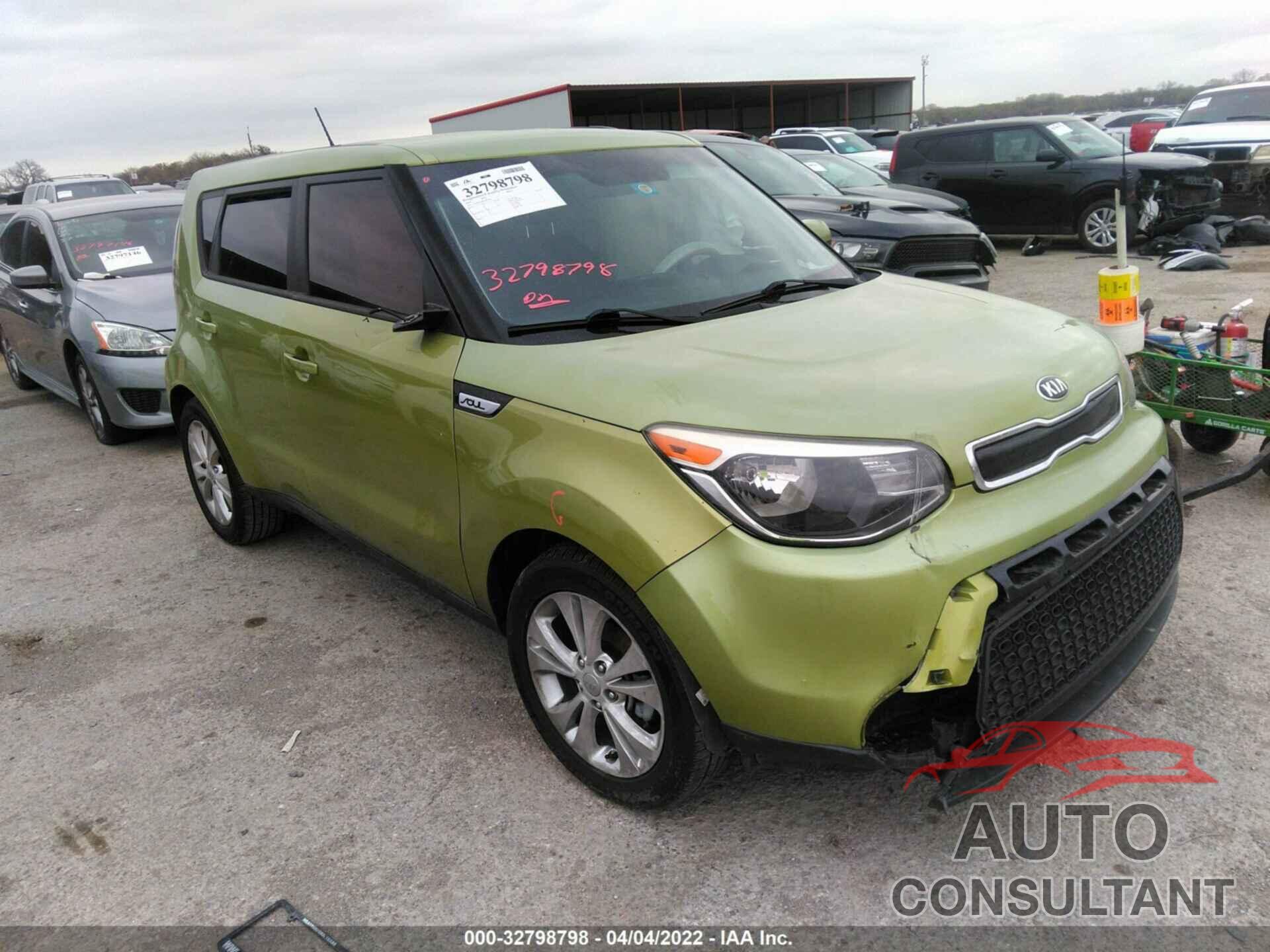 KIA SOUL 2016 - KNDJP3A58G7819853