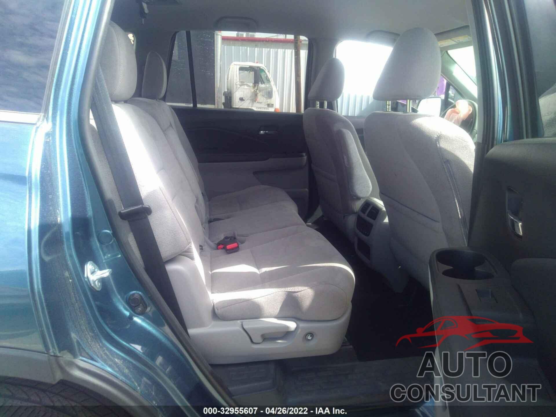 HONDA PILOT 2021 - 5FNYF6H34MB036400