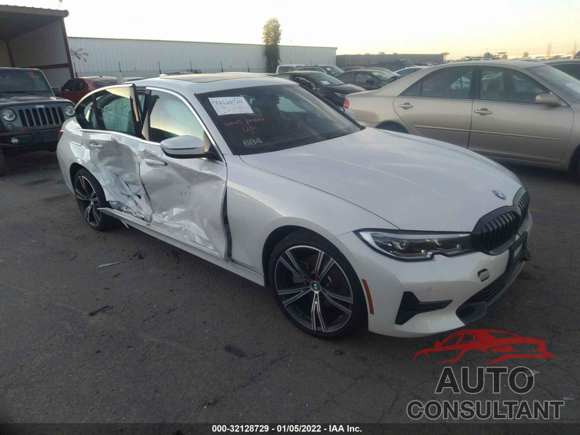BMW 3 SERIES 2021 - 3MW5R1J08M8C13738