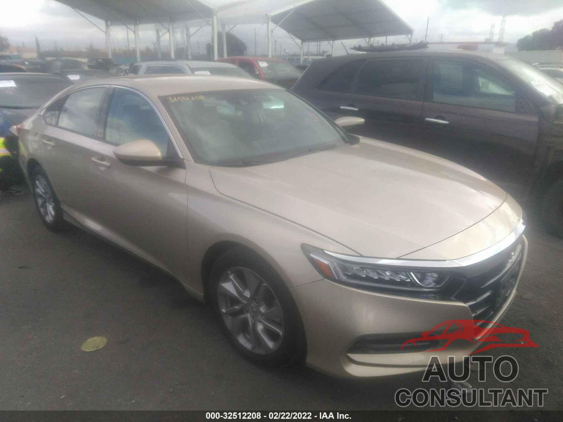 HONDA ACCORD SEDAN 2019 - 1HGCV1F19KA040645