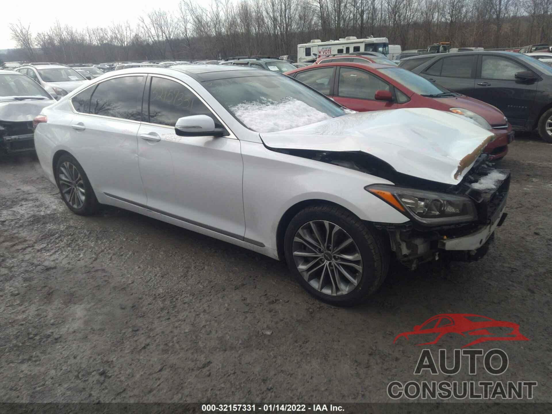 HYUNDAI GENESIS 2016 - KMHGN4JE8GU121438