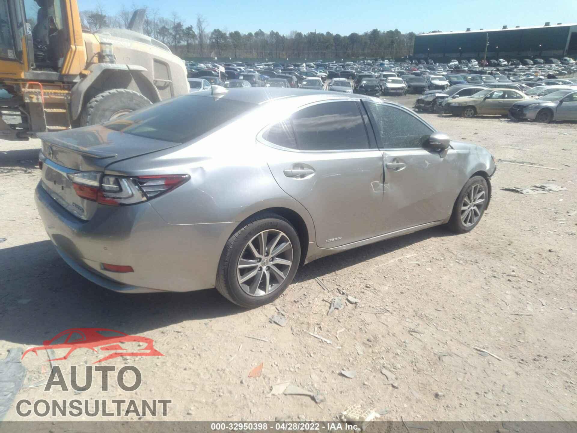 LEXUS ES 2018 - JTHBW1GG8J2167680