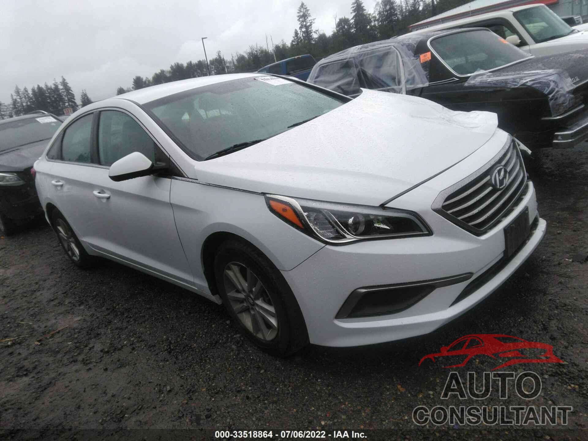 HYUNDAI SONATA 2017 - 5NPE24AFXHH468553