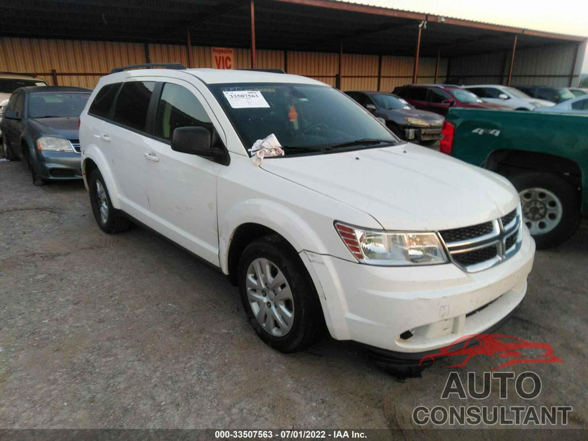 DODGE JOURNEY 2018 - 3C4PDCAB8JT241684
