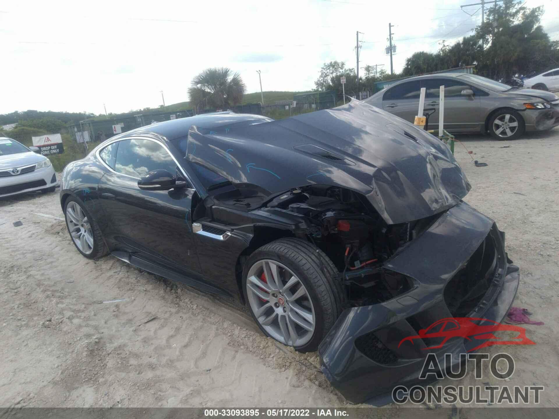 JAGUAR F-TYPE 2017 - SAJWJ6DL9HMK46825