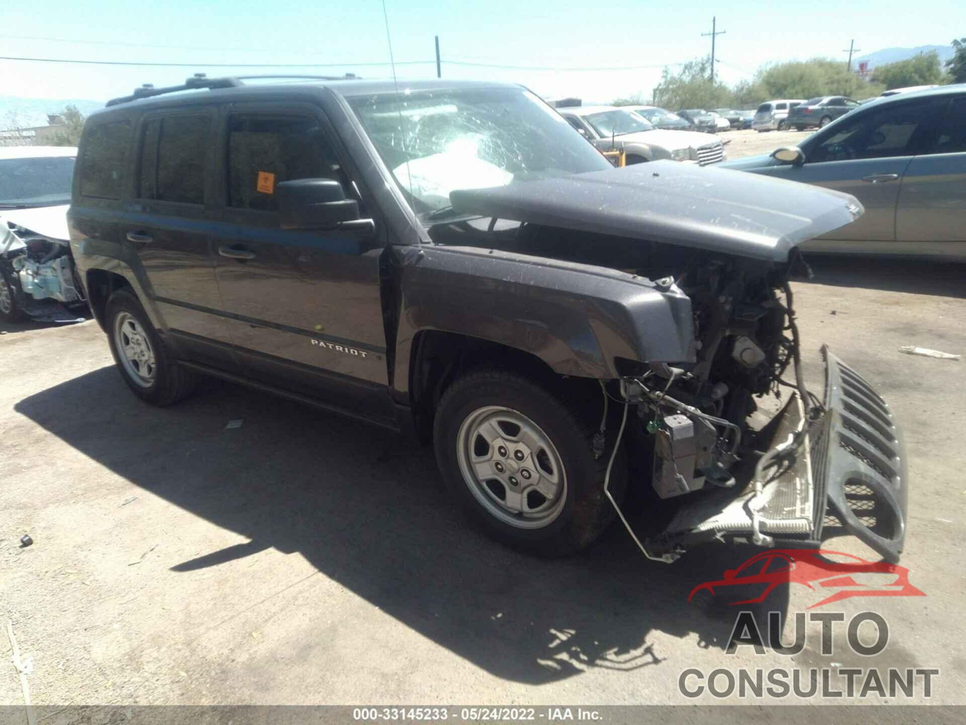 JEEP PATRIOT 2016 - 1C4NJPBA4GD815449