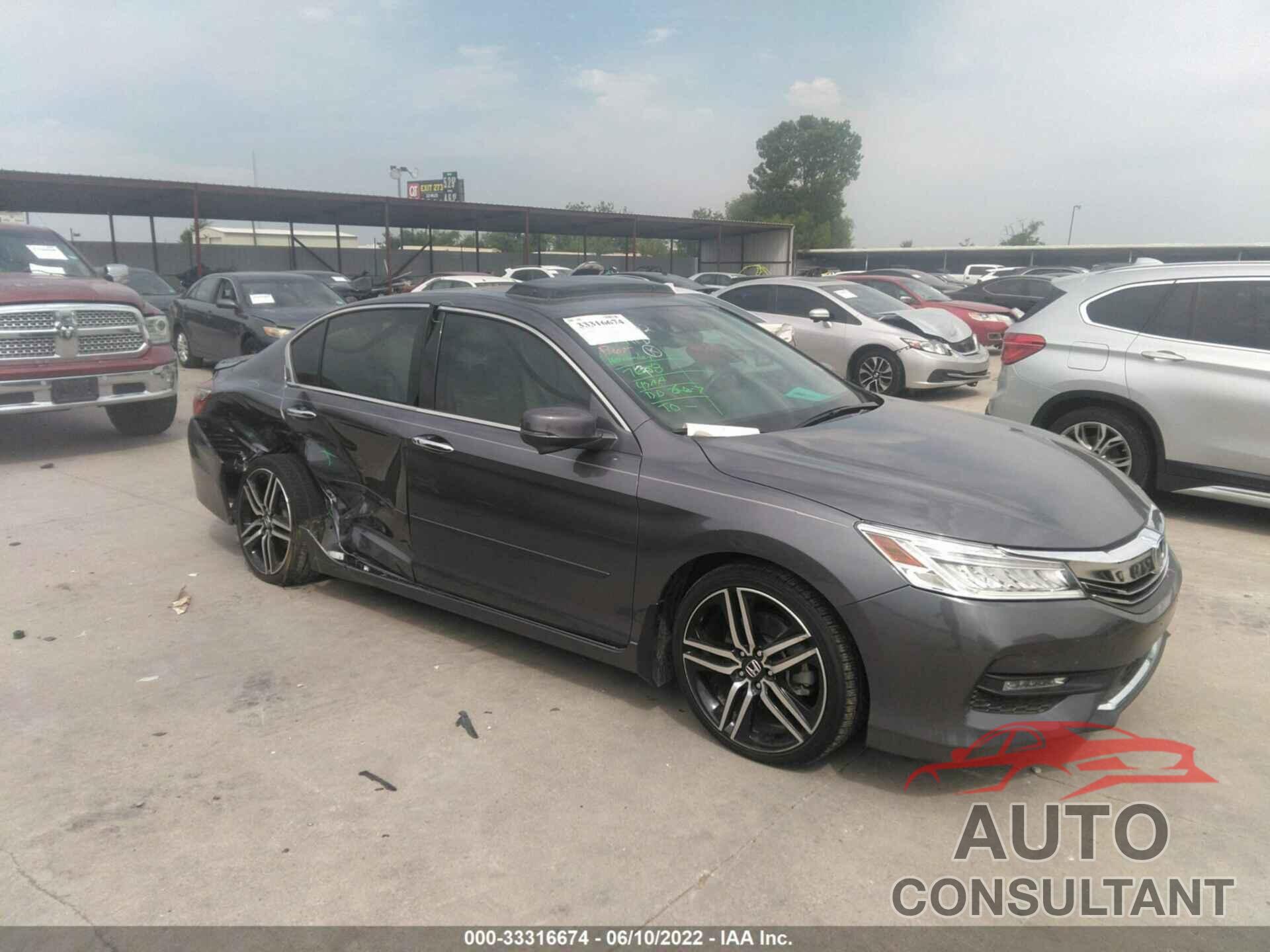 HONDA ACCORD SEDAN 2016 - 1HGCR3F96GA032970