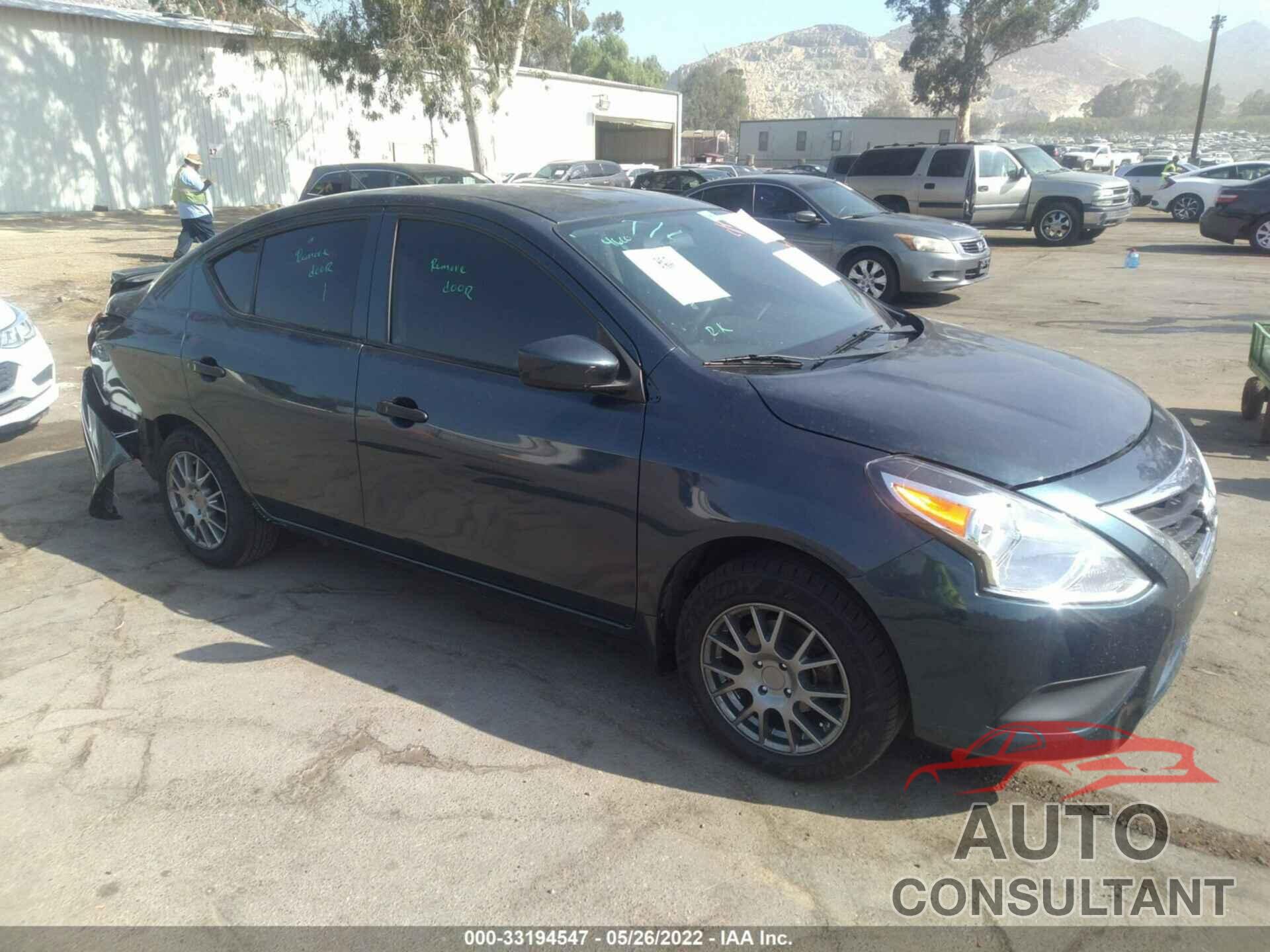 NISSAN VERSA 2016 - 3N1CN7AP8GL903936