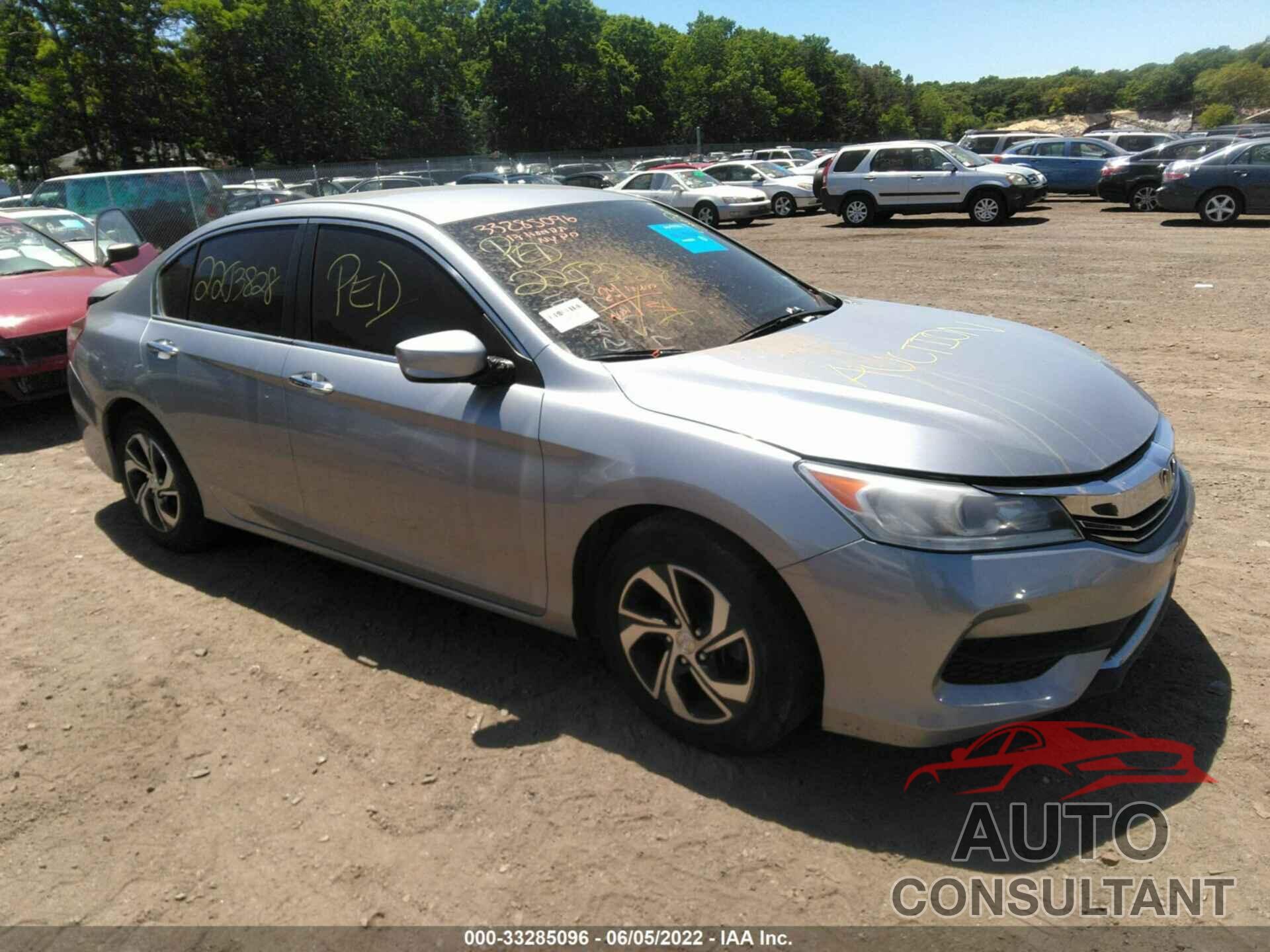 HONDA ACCORD SEDAN 2017 - 1HGCR2F33HA169212