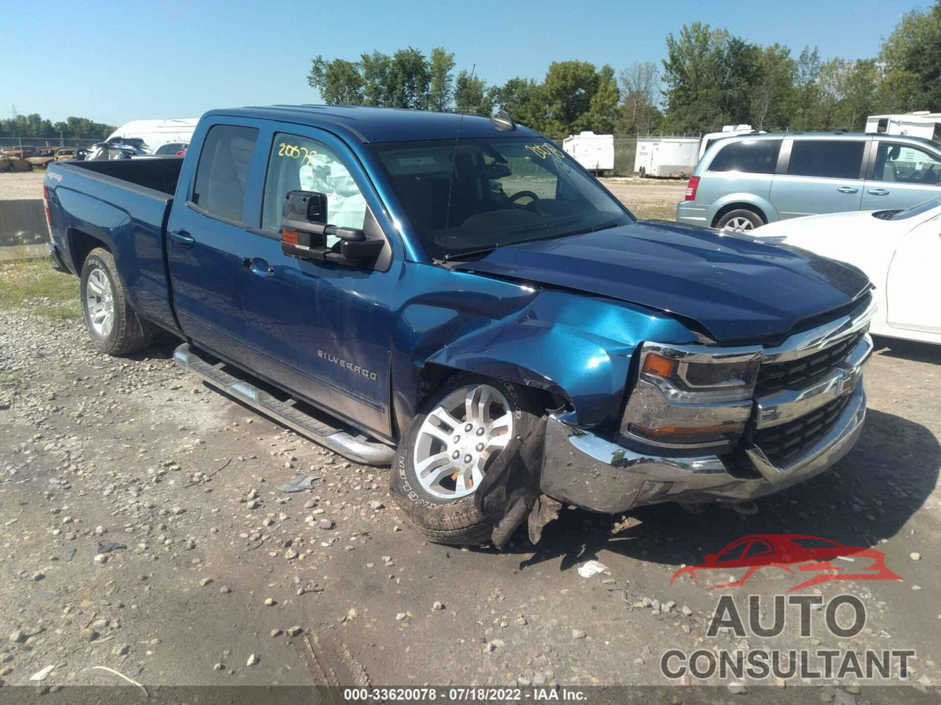 CHEVROLET SILVERADO 1500 2017 - 1GCVKREC9HZ185759