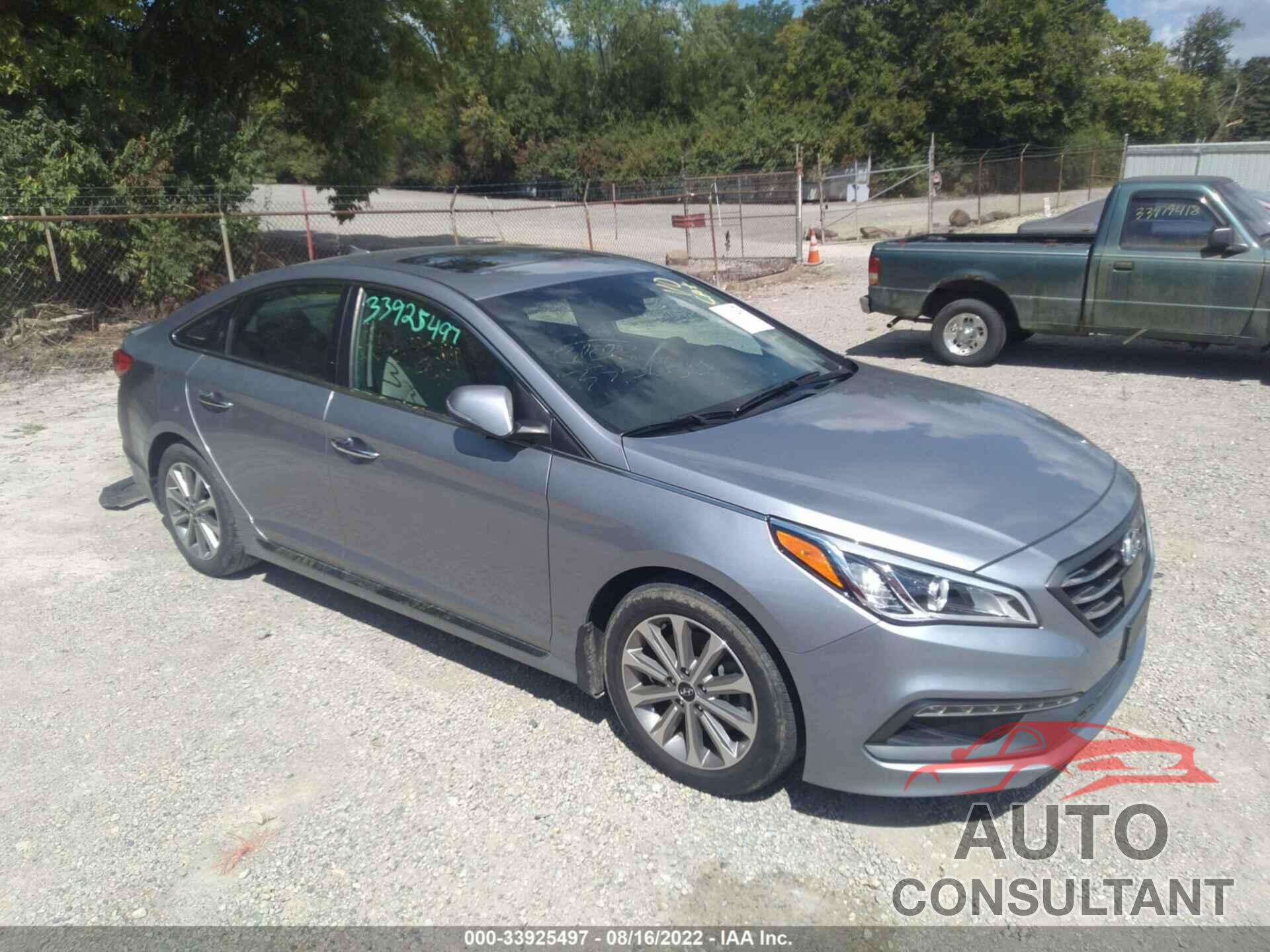 HYUNDAI SONATA 2017 - 5NPE34AF0HH455064