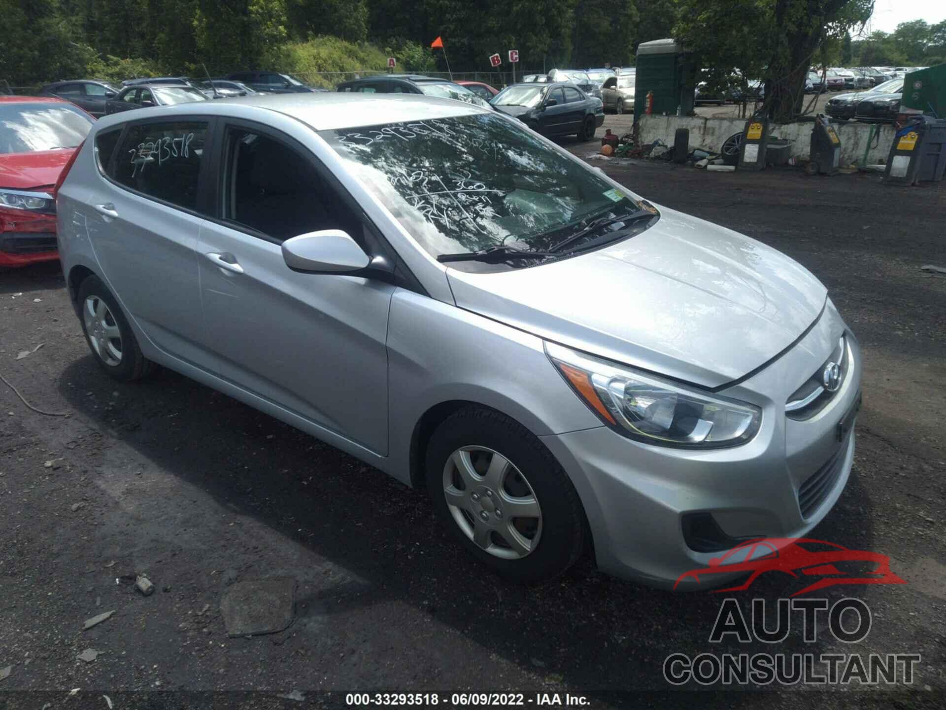 HYUNDAI ACCENT 2016 - KMHCT5AE3GU274674