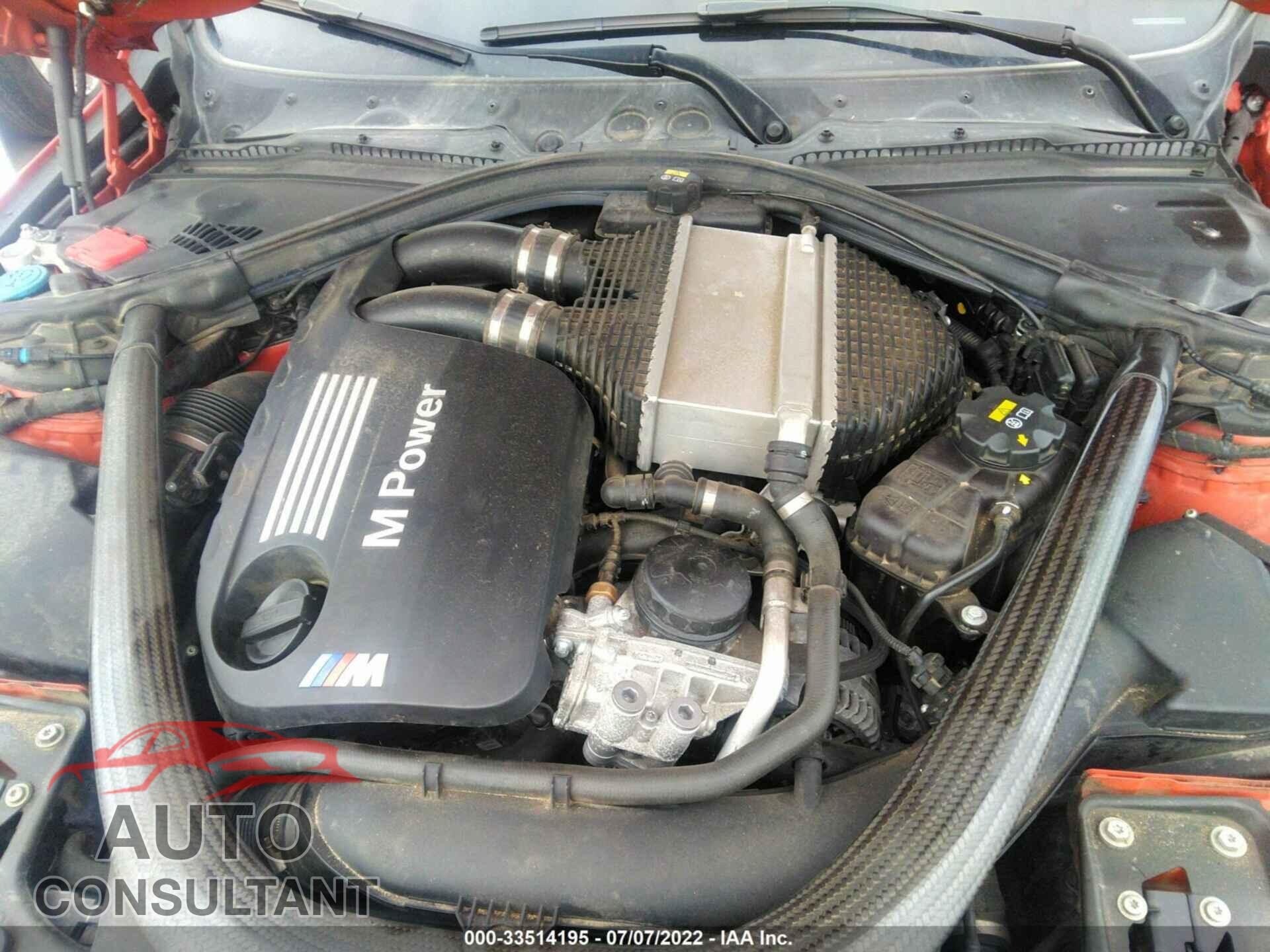 BMW M3 2016 - WBS8M9C58G5E68537
