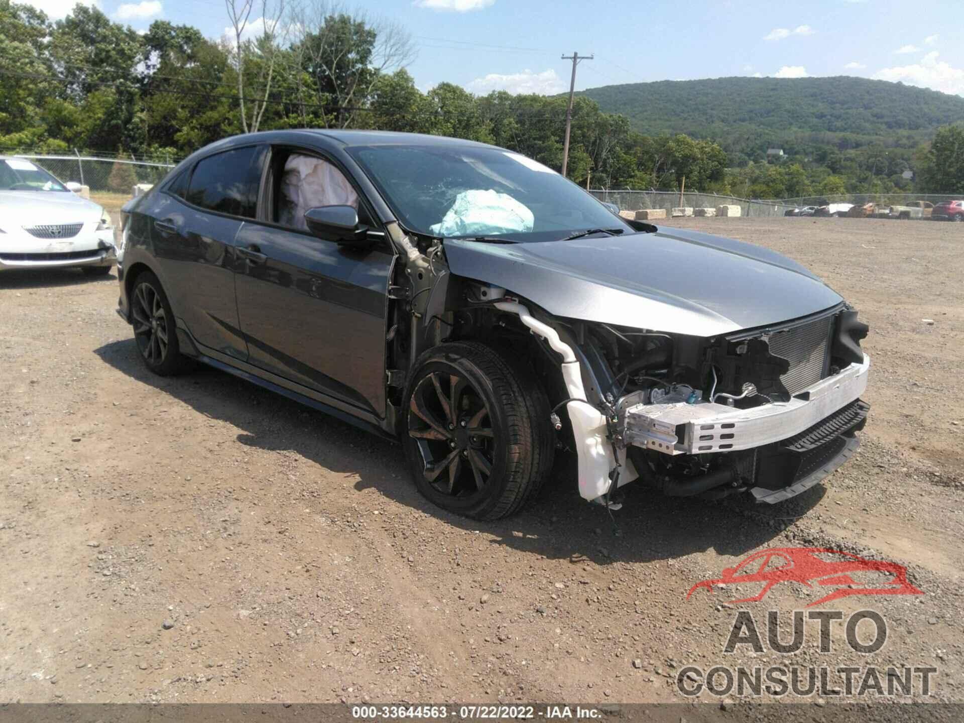 HONDA CIVIC HATCHBACK 2019 - SHHFK7H43KU423193