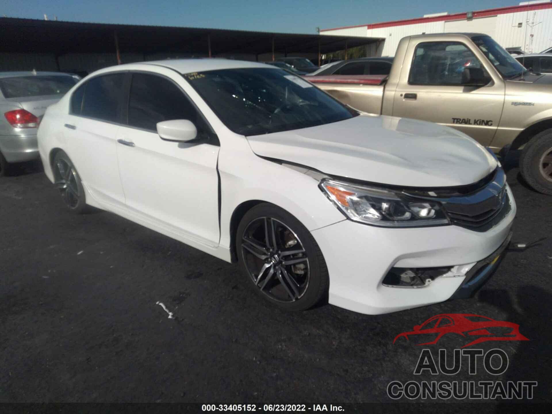 HONDA ACCORD SEDAN 2017 - 1HGCR2F61HA120214