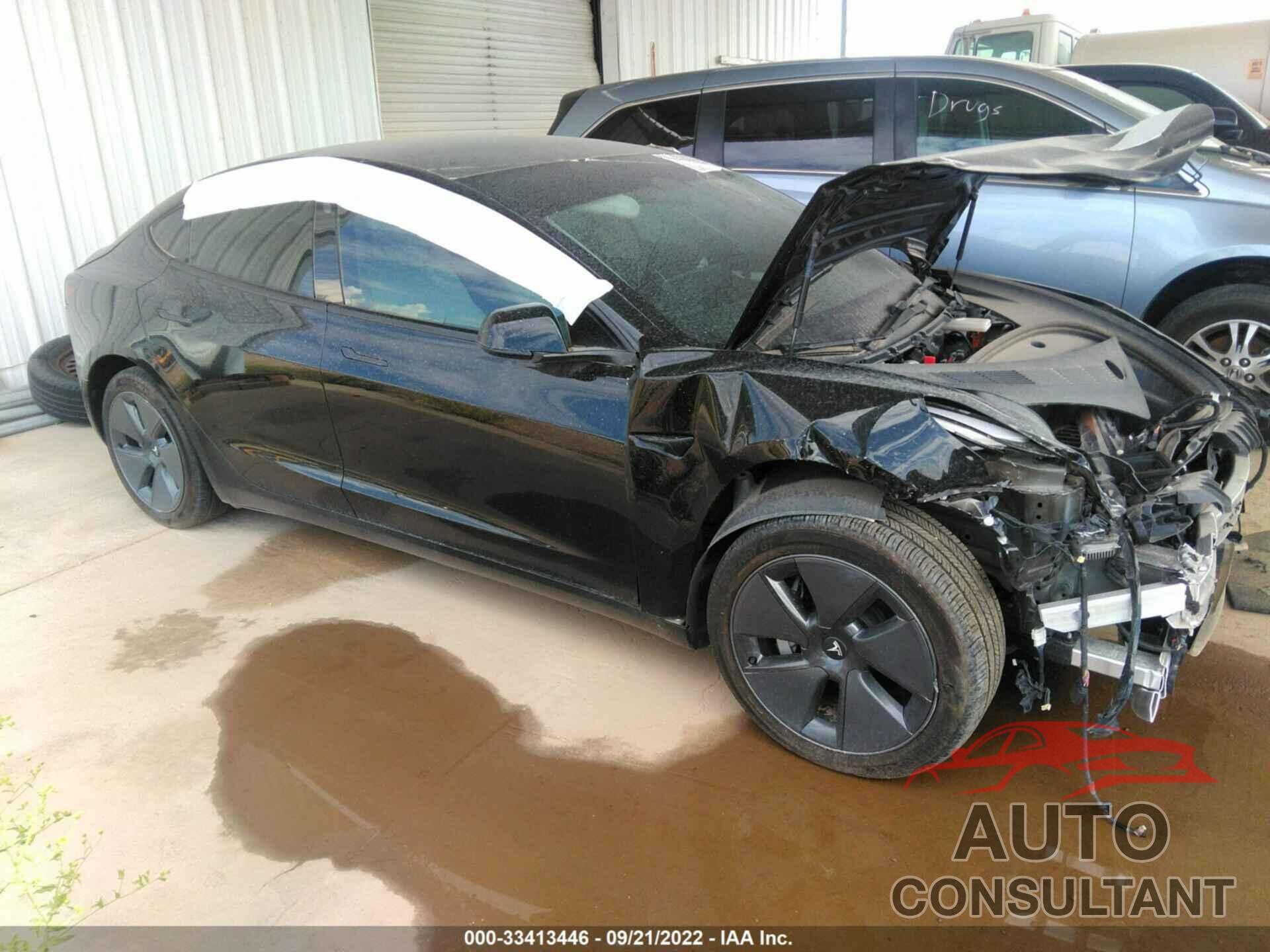 TESLA MODEL 3 2022 - 5YJ3E1EB6NF249359
