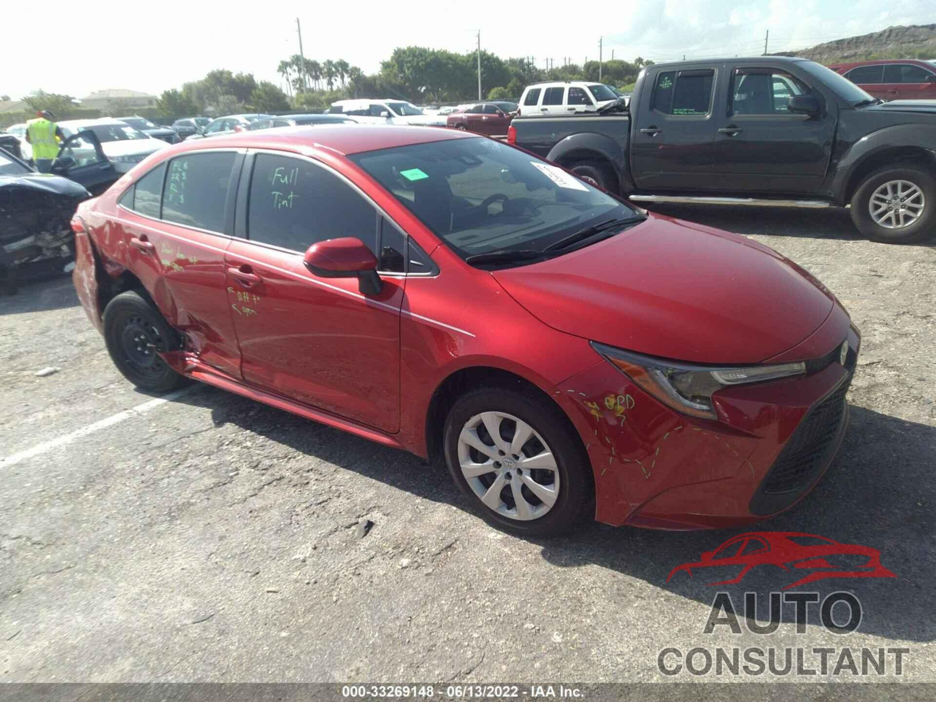 TOYOTA COROLLA 2021 - JTDEPMAE3MJ179945