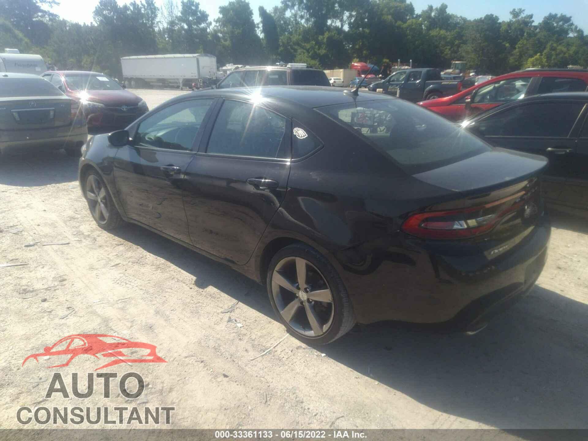 DODGE DART 2016 - 1C3CDFEB2GD539287