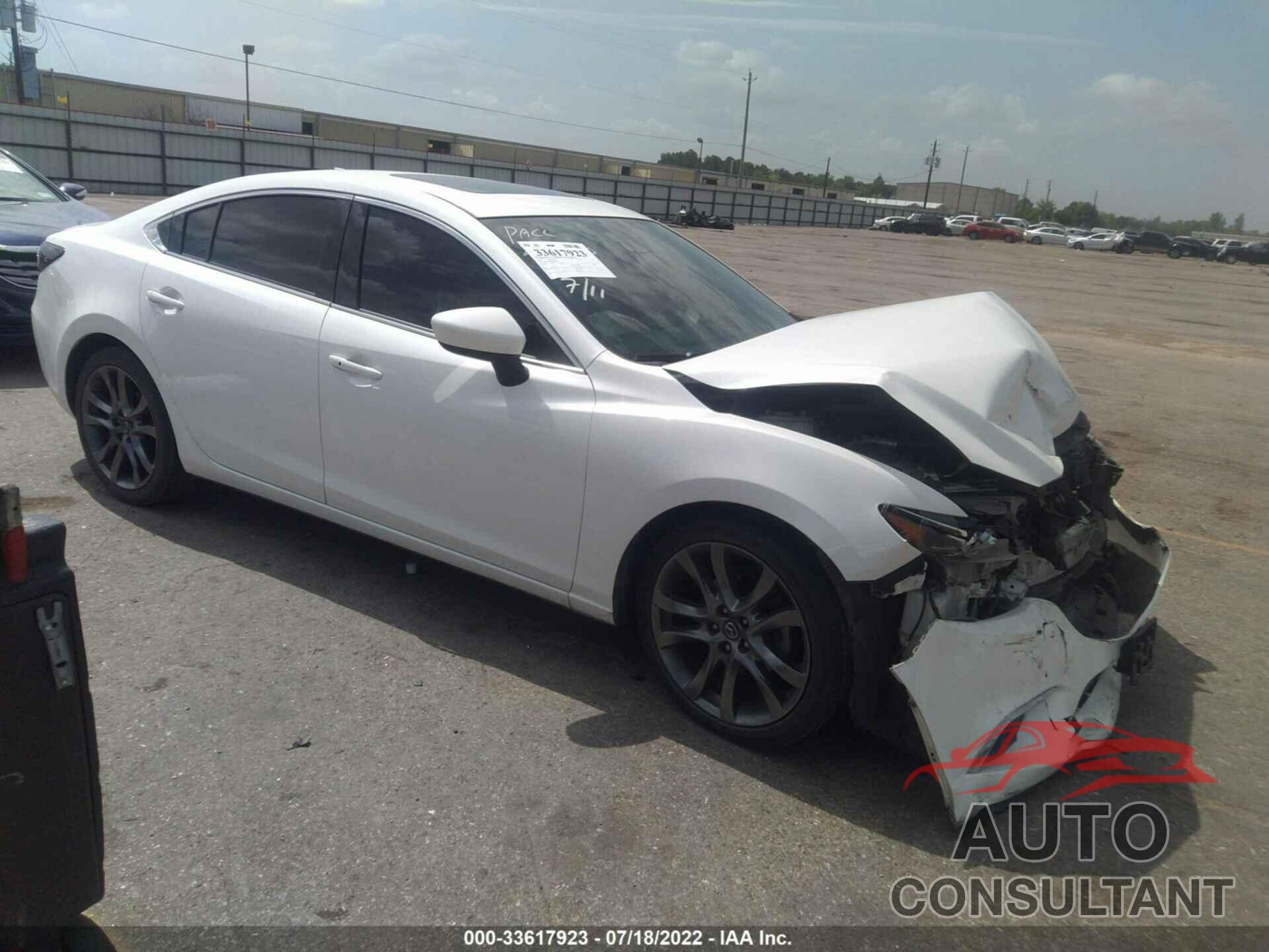 MAZDA MAZDA6 2016 - JM1GJ1W58G1469801