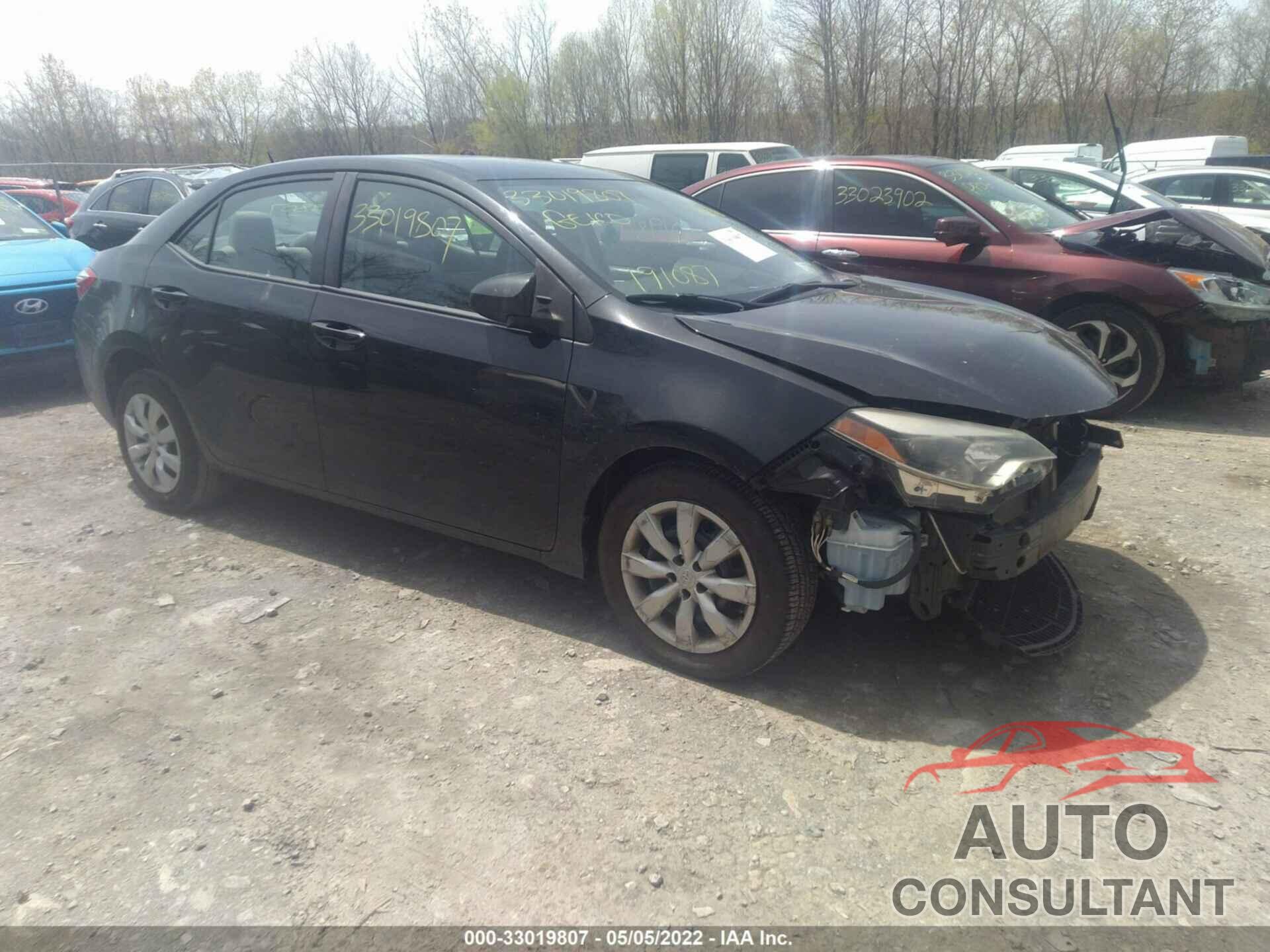 TOYOTA COROLLA 2016 - 2T1BURHE0GC485953