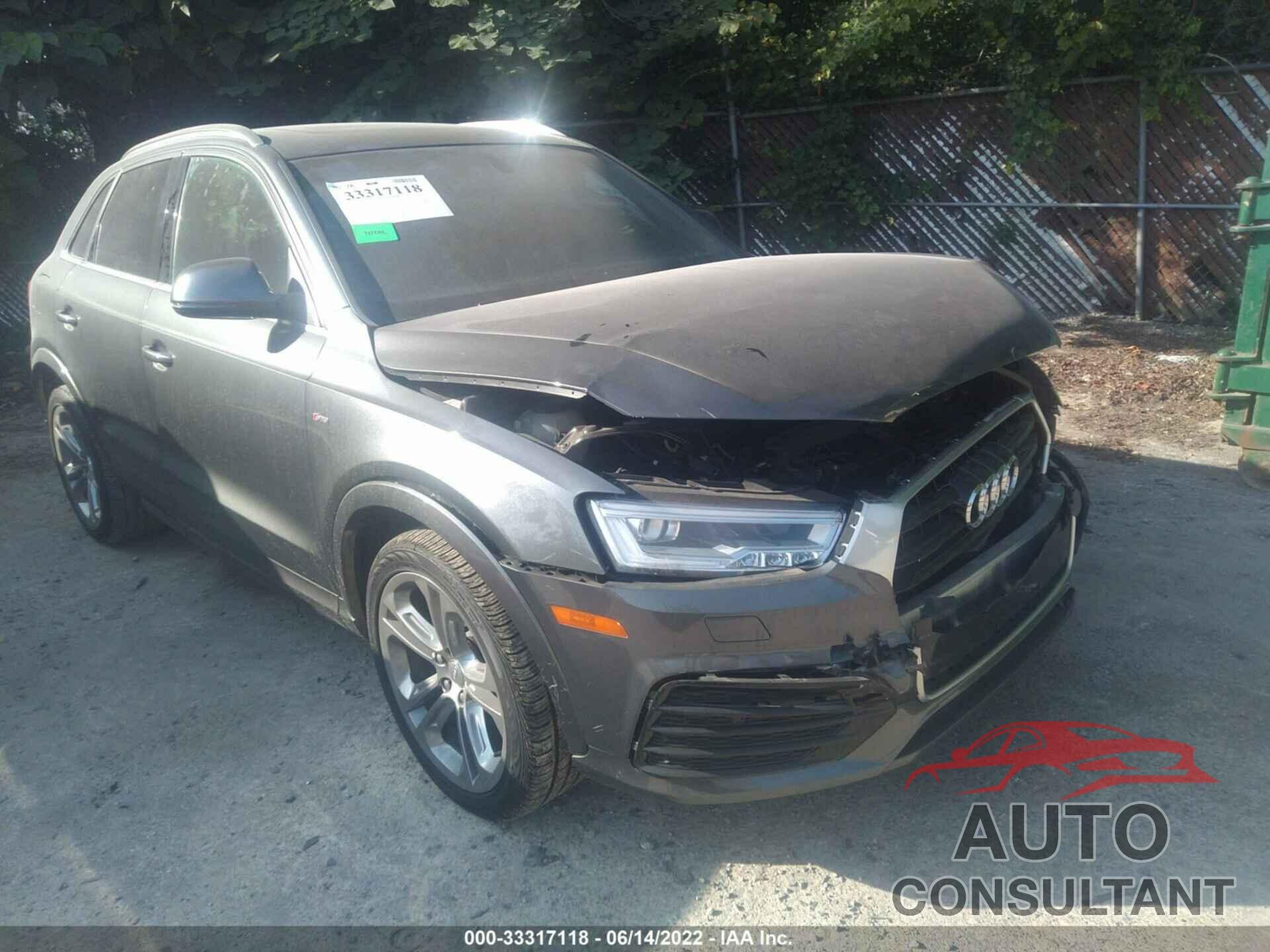 AUDI Q3 2018 - WA1JCCFS5JR028535