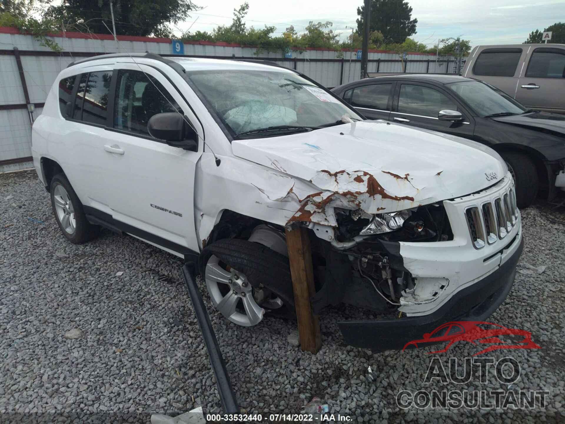 JEEP COMPASS 2016 - 1C4NJCBA0GD609313