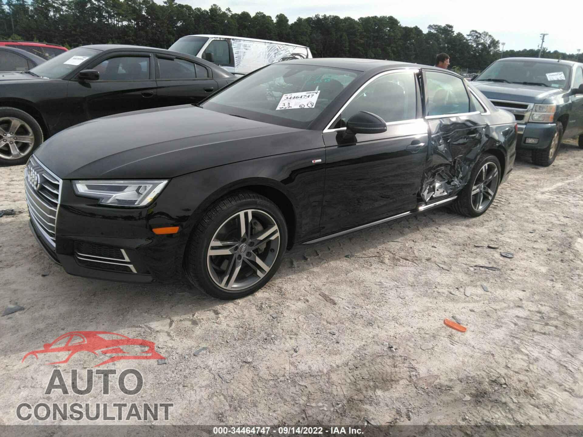AUDI A4 2017 - WAUENAF43HN019029