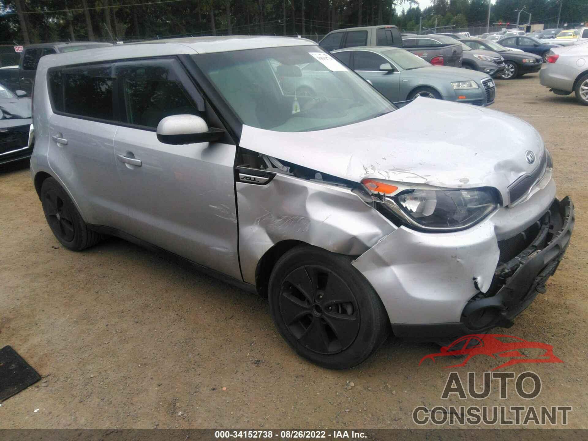 KIA SOUL 2016 - KNDJN2A27G7831594
