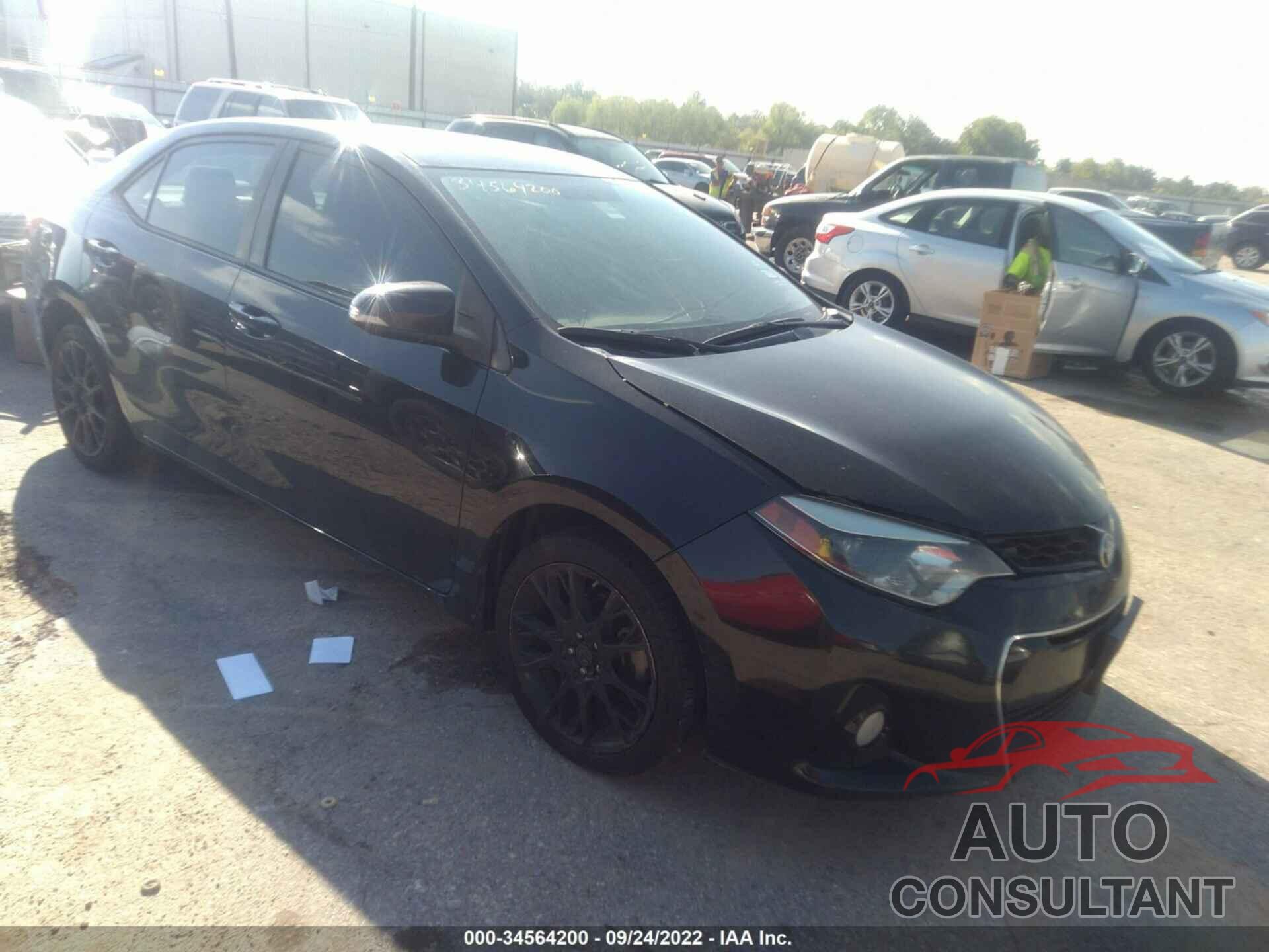 TOYOTA COROLLA 2016 - 2T1BURHE8GC532792