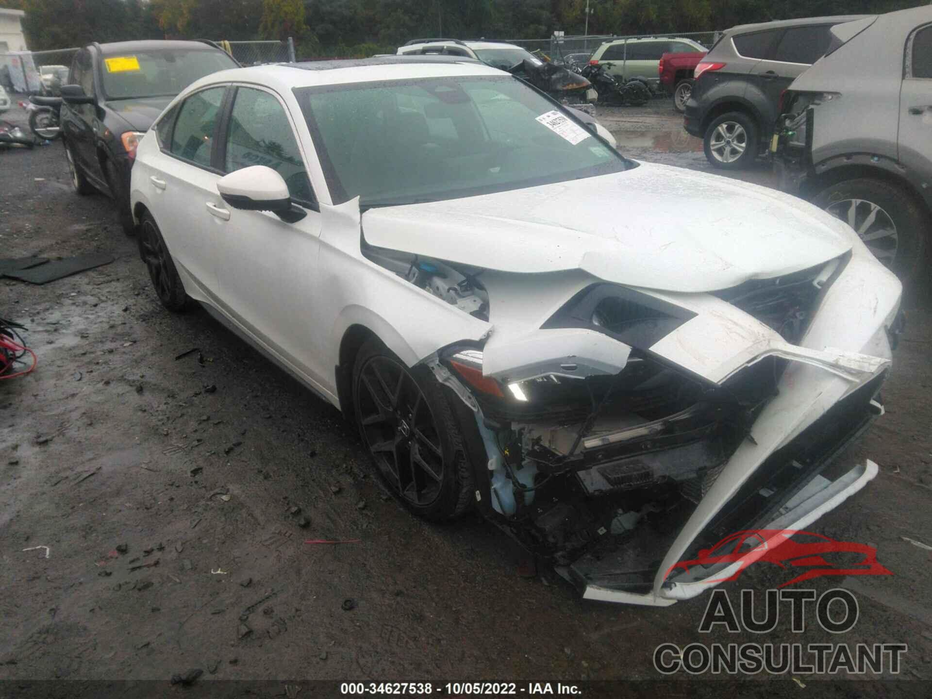 HONDA CIVIC HATCHBACK 2022 - 19XFL1H88NE006595