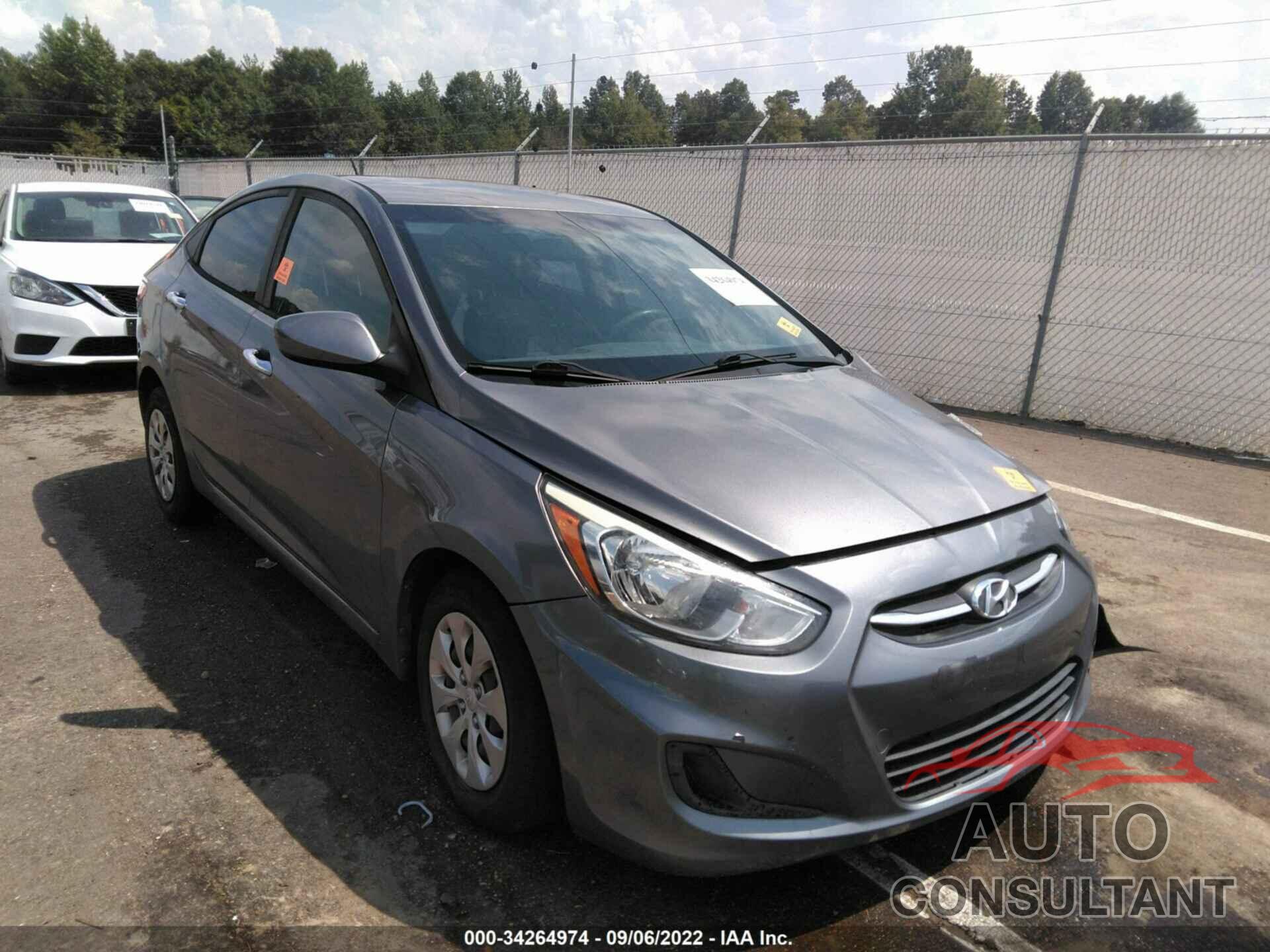 HYUNDAI ACCENT 2016 - KMHCT4AE5GU114659