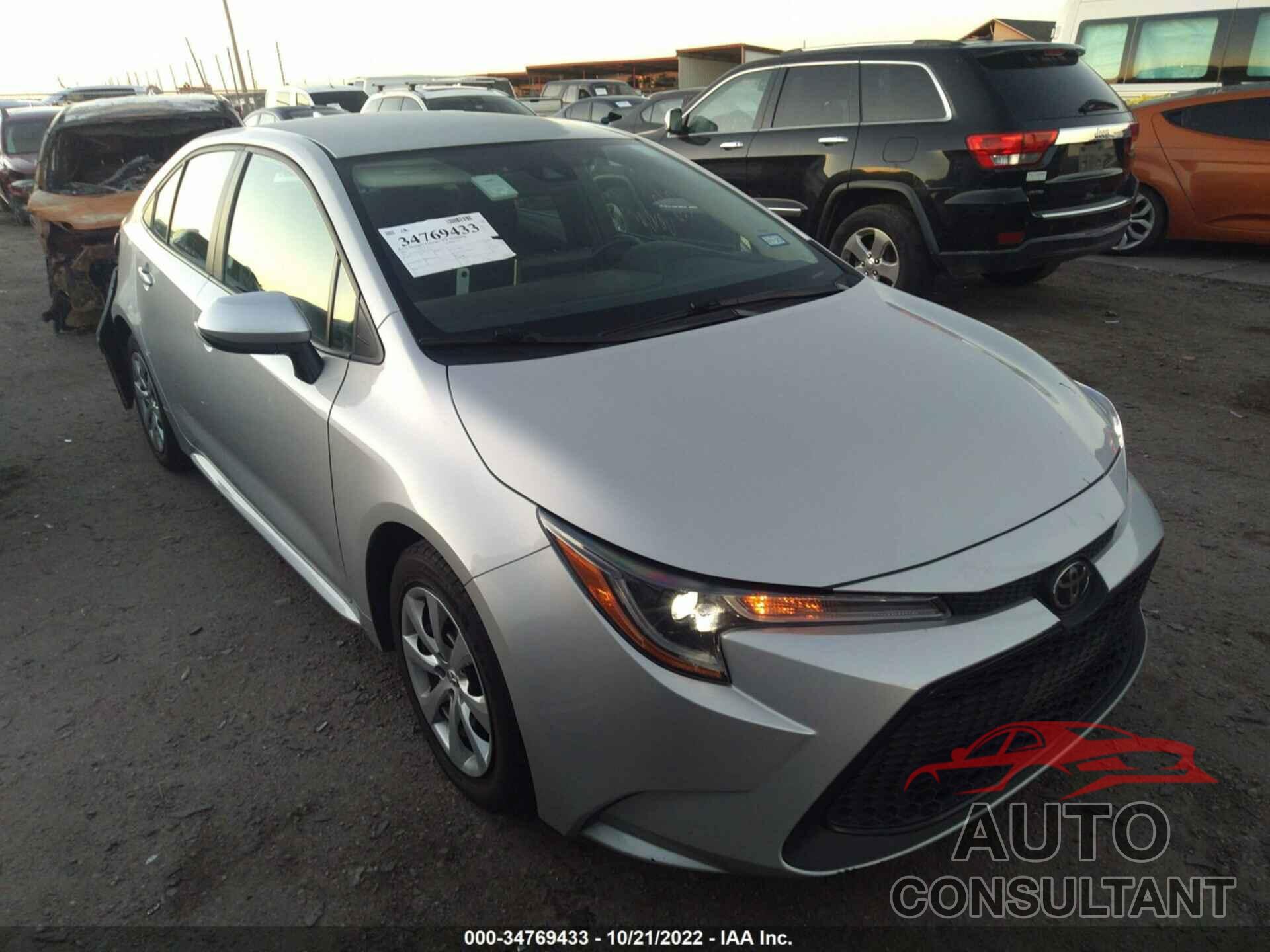 TOYOTA COROLLA 2021 - 5YFEPMAE1MP217510