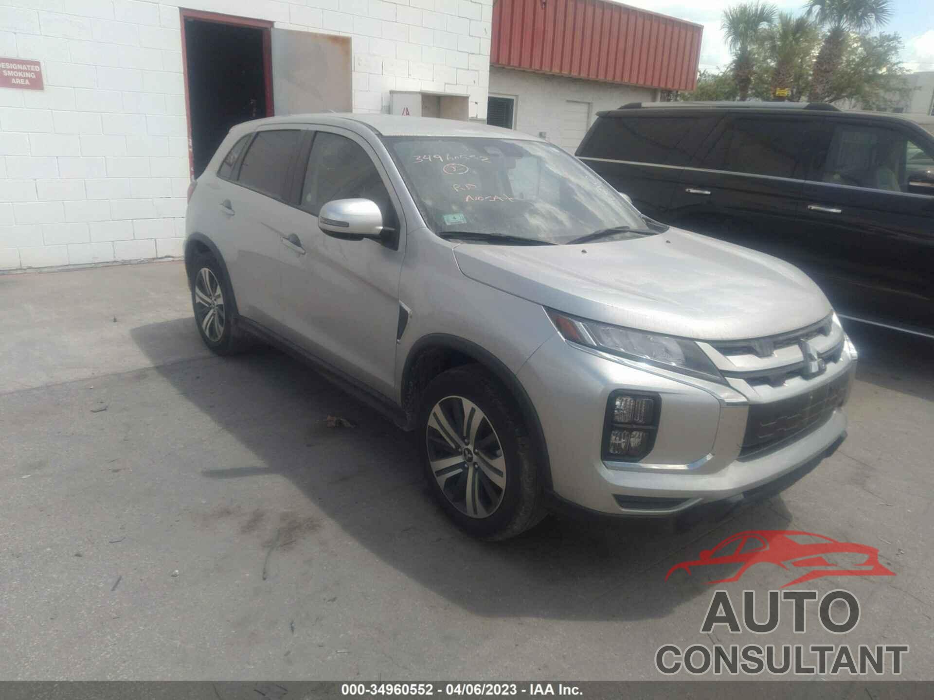 MITSUBISHI OUTLANDER SPORT 2022 - JA4ARUAU5NU008348