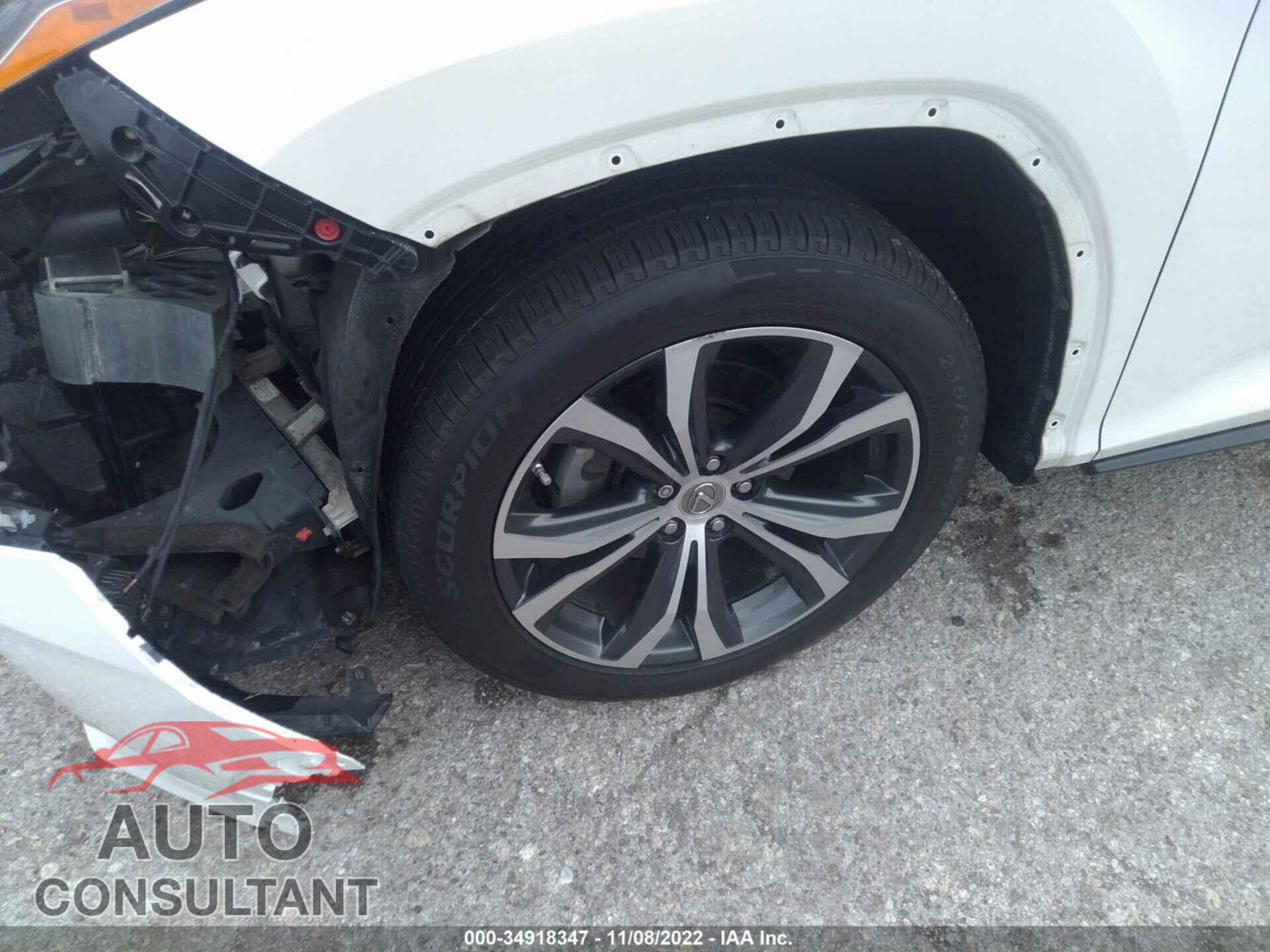 LEXUS RX 2017 - 2T2ZZMCA2HC082934