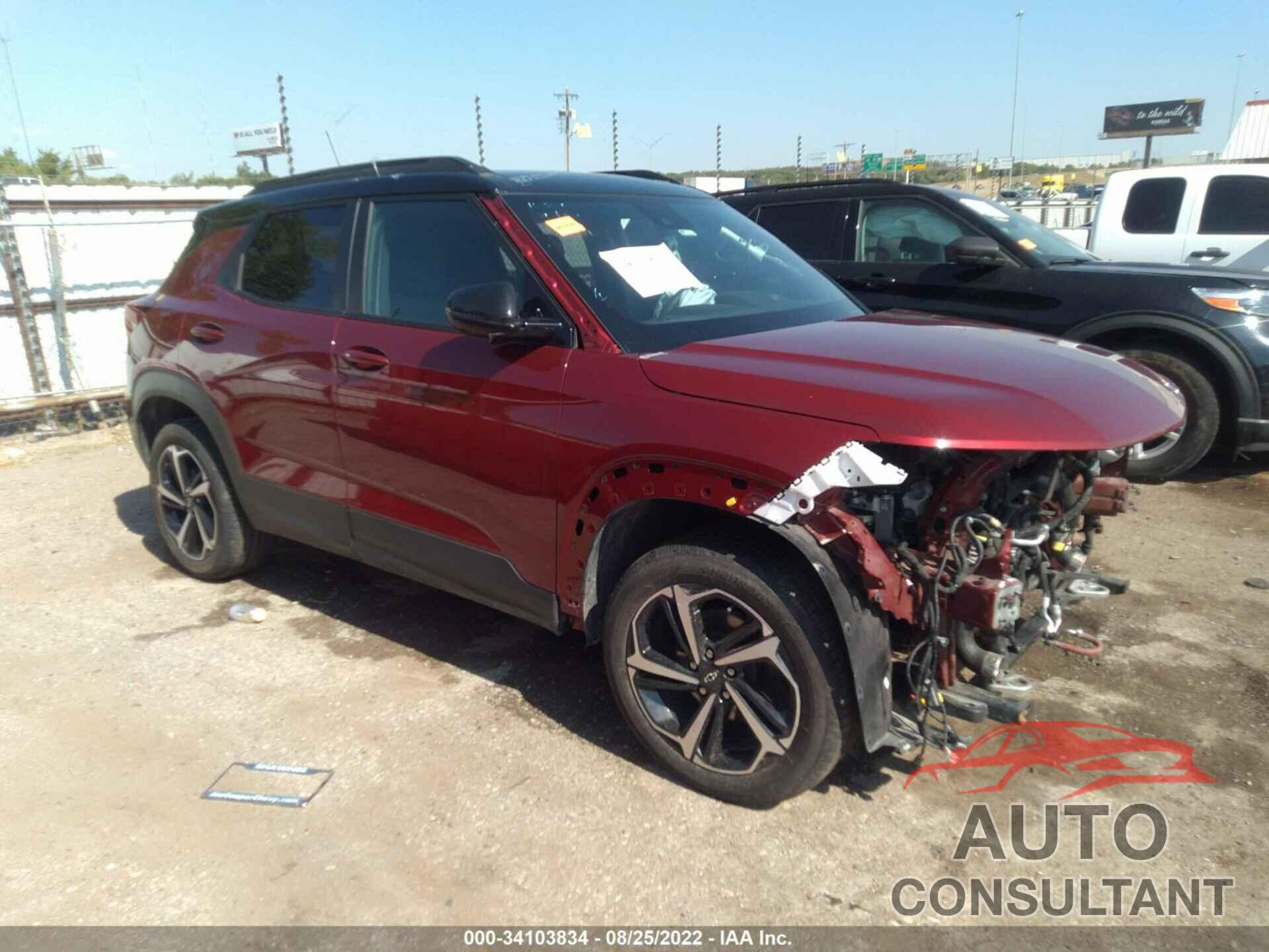 CHEVROLET TRAILBLAZER 2022 - KL79MTSL4NB024640