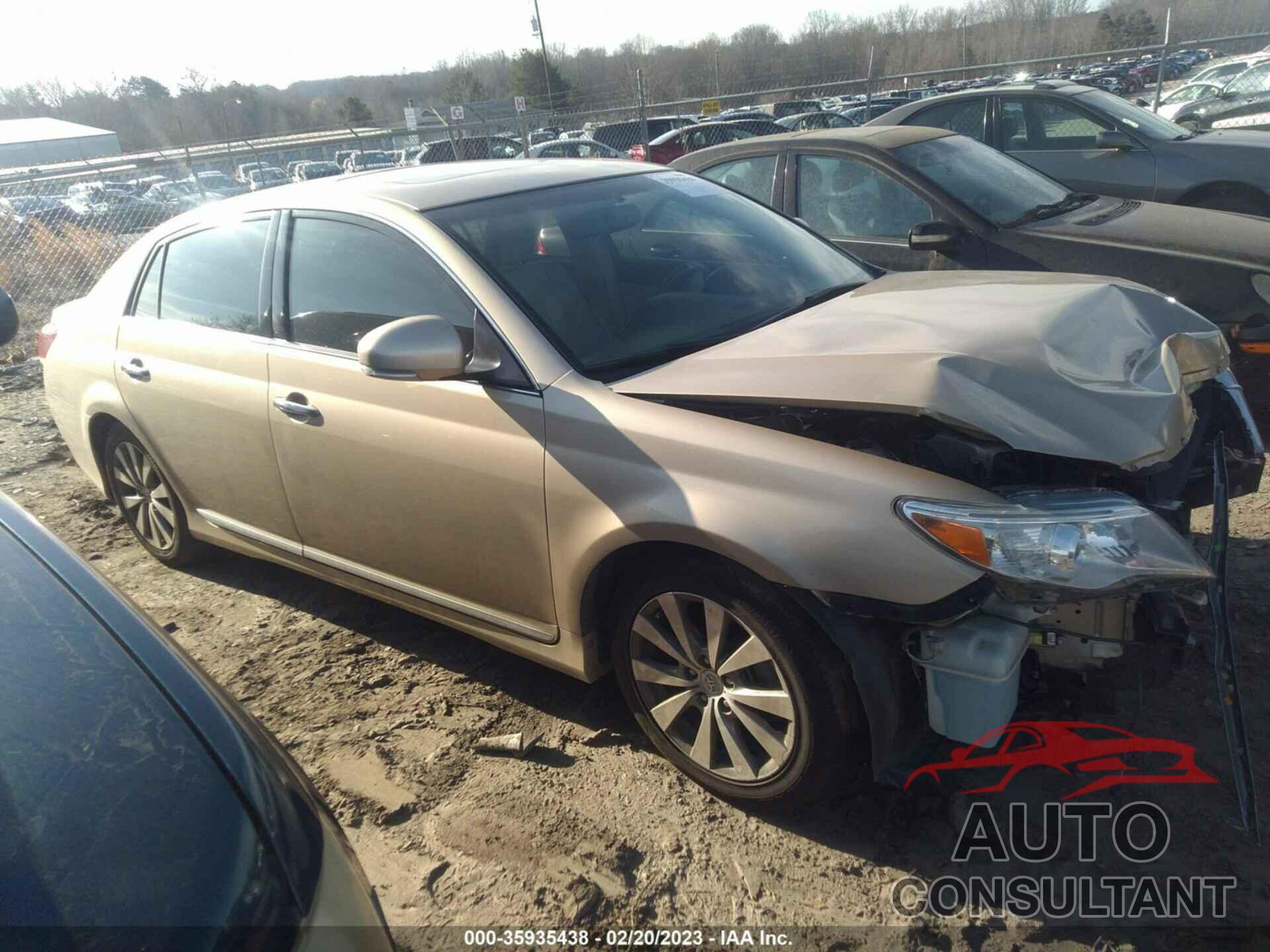 TOYOTA AVALON 2011 - 4T1BK3DB4BU389880