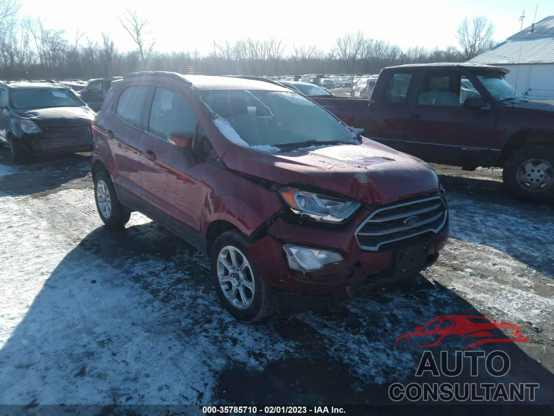 FORD ECOSPORT 2018 - MAJ6P1UL0JC215979